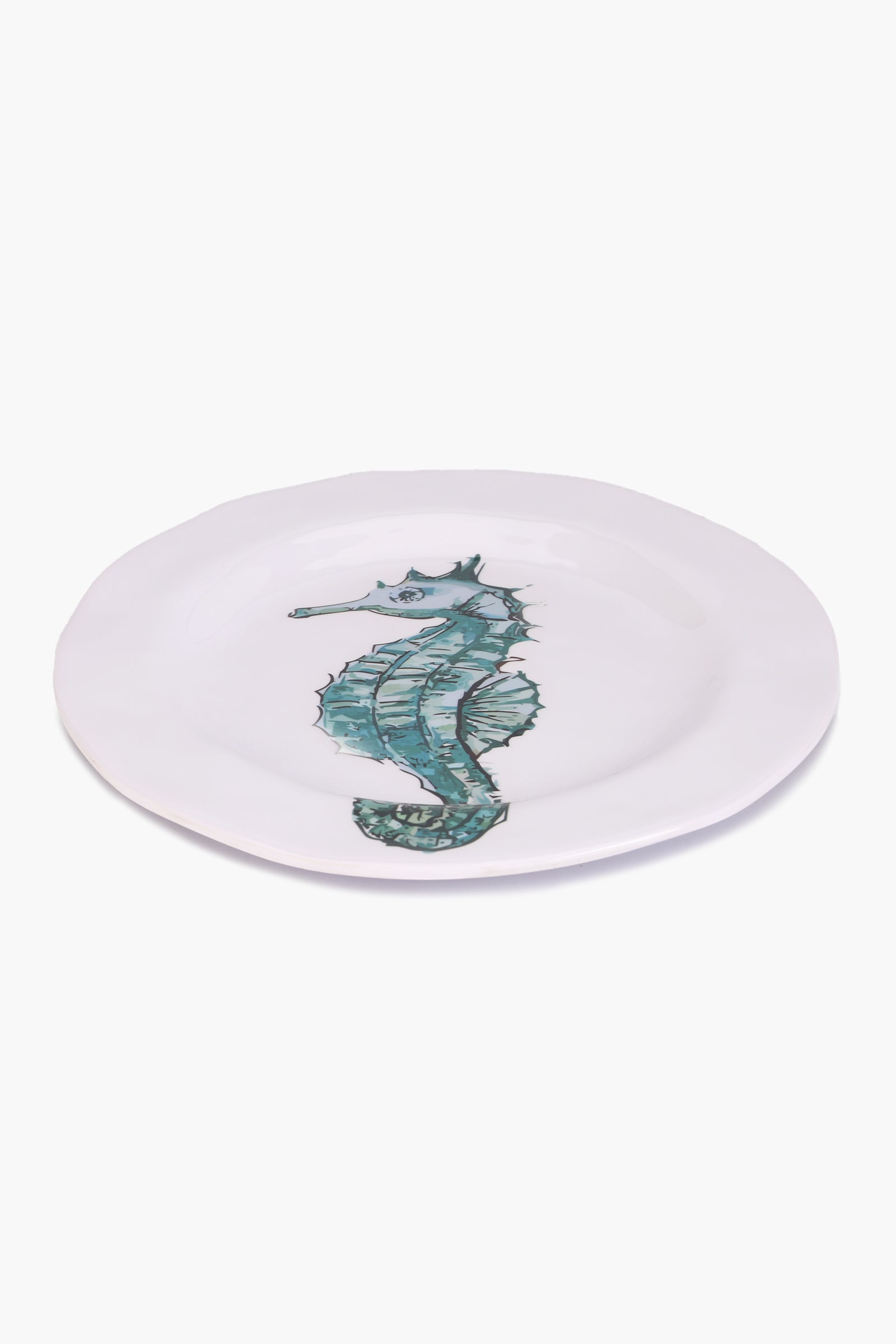 Melamine Seahorse Dinner Plate (28cm)