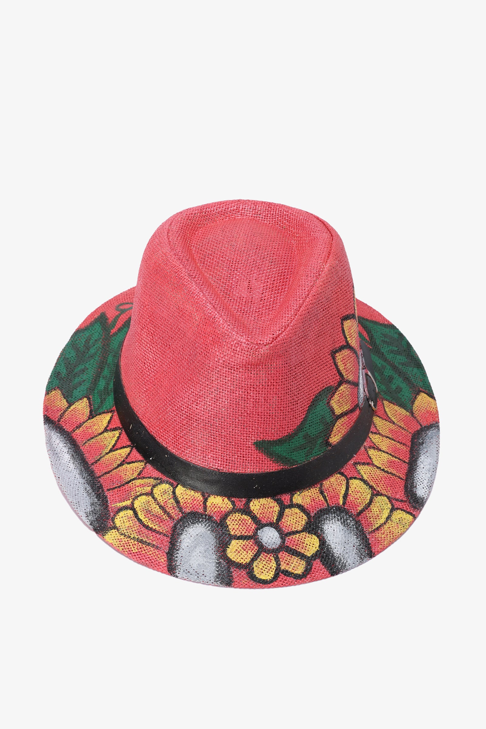 Sunflower Pink Beach Hat
