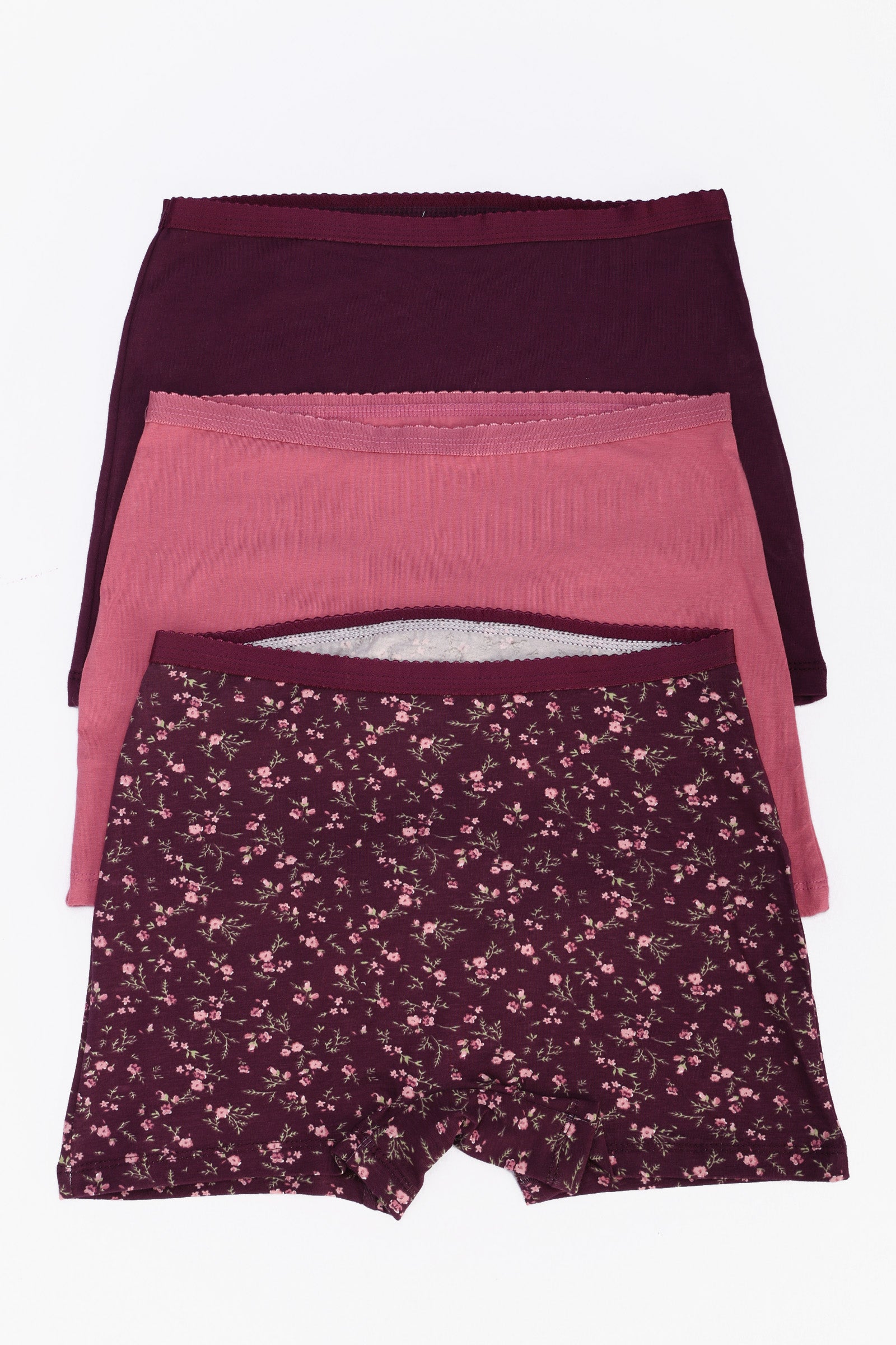 Pack of 3 Colored Short Panties