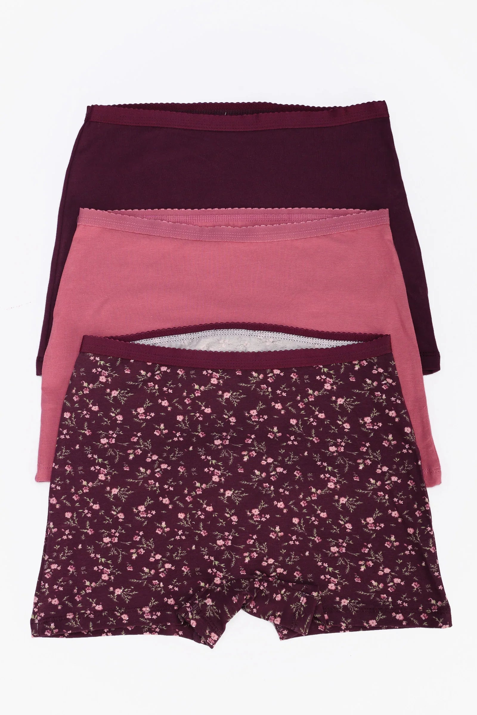 Pack of 3 Colored Short Panties