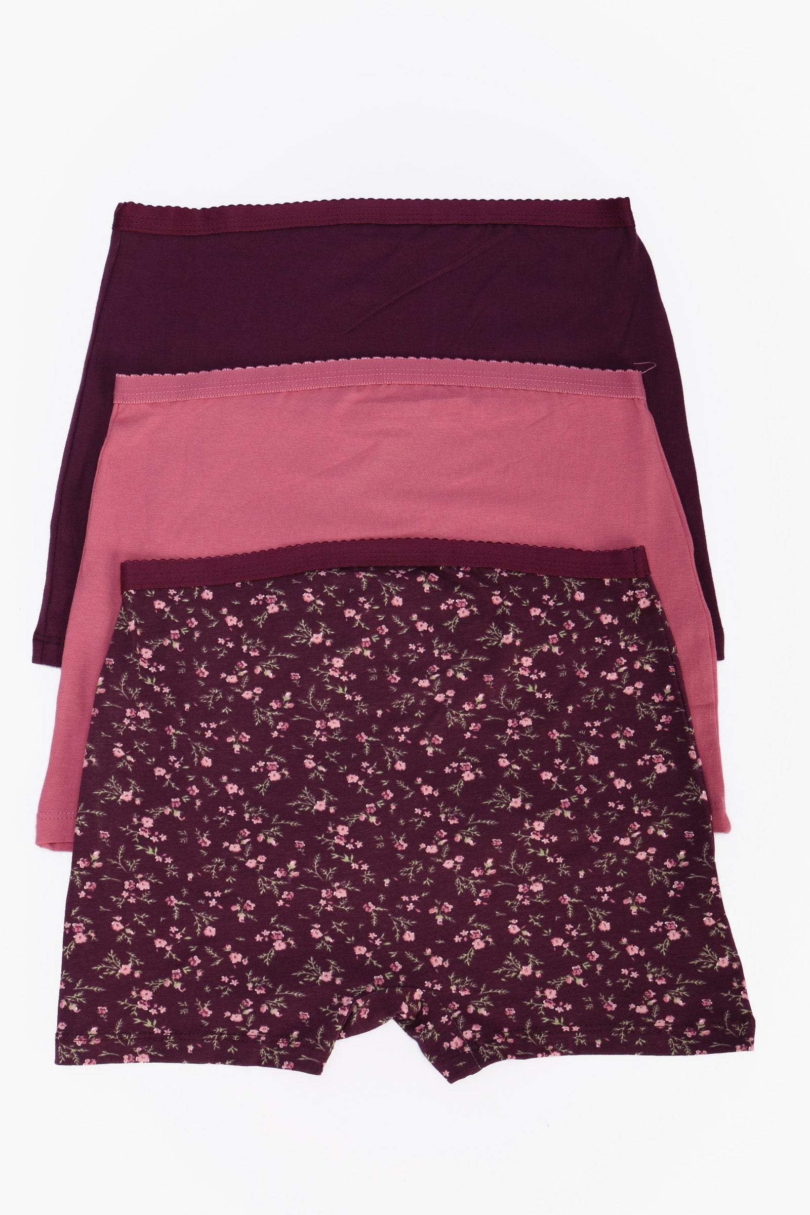 Pack of 3 Colored Short Panties