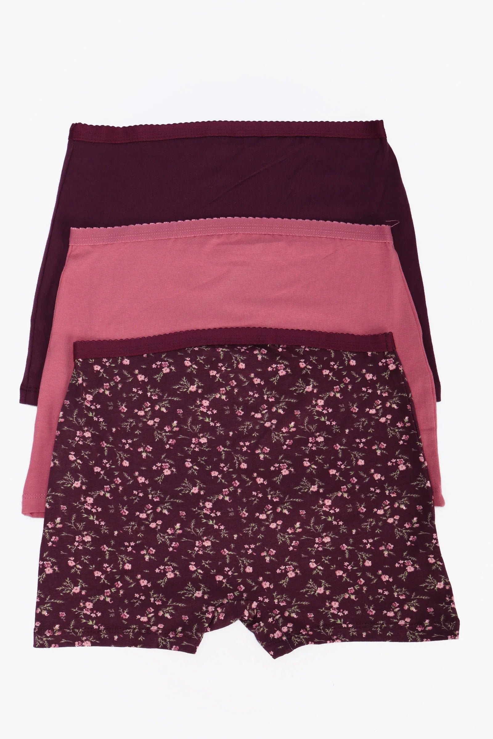 Pack of 3 Colored Short Panties