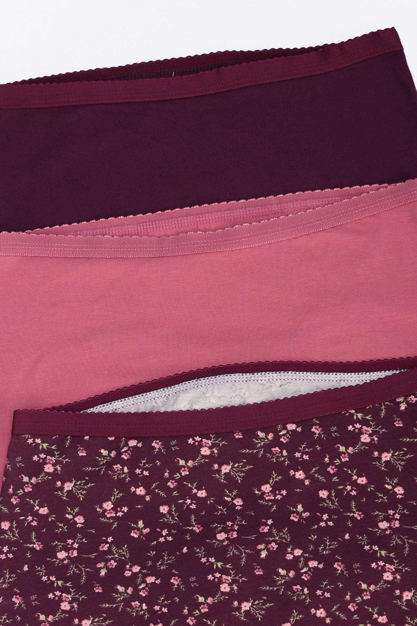 Pack of 3 Colored Short Panties