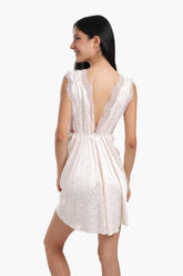 Plunge V-Neck Baby Doll