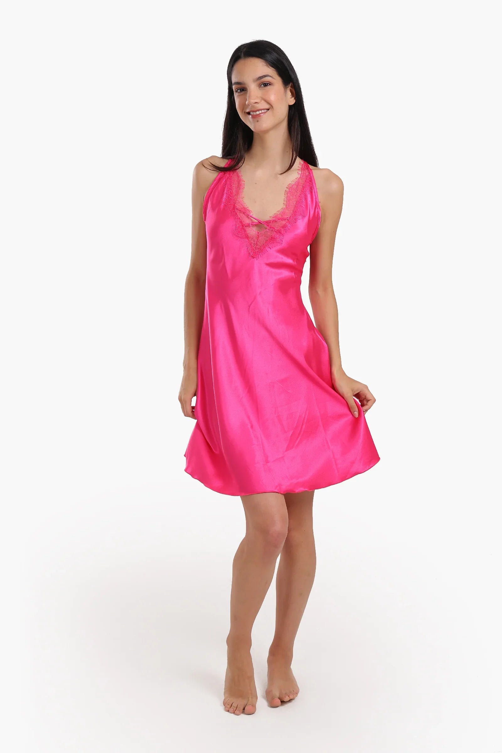 Front & Back Crisscross Nightgown