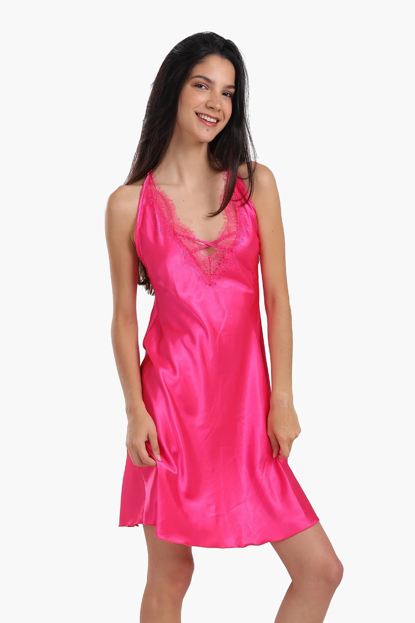 Front & Back Crisscross Nightgown