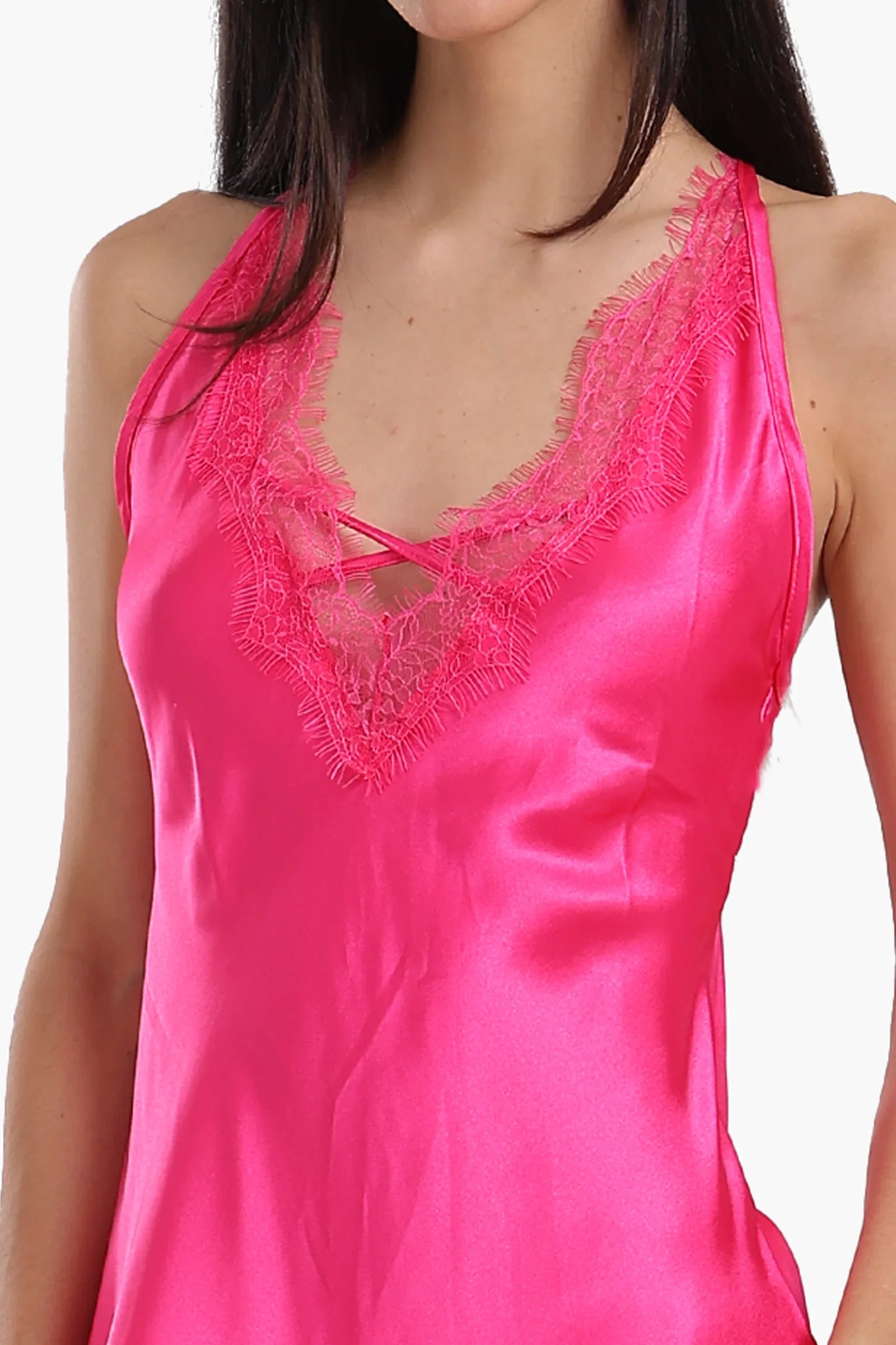 Front & Back Crisscross Nightgown