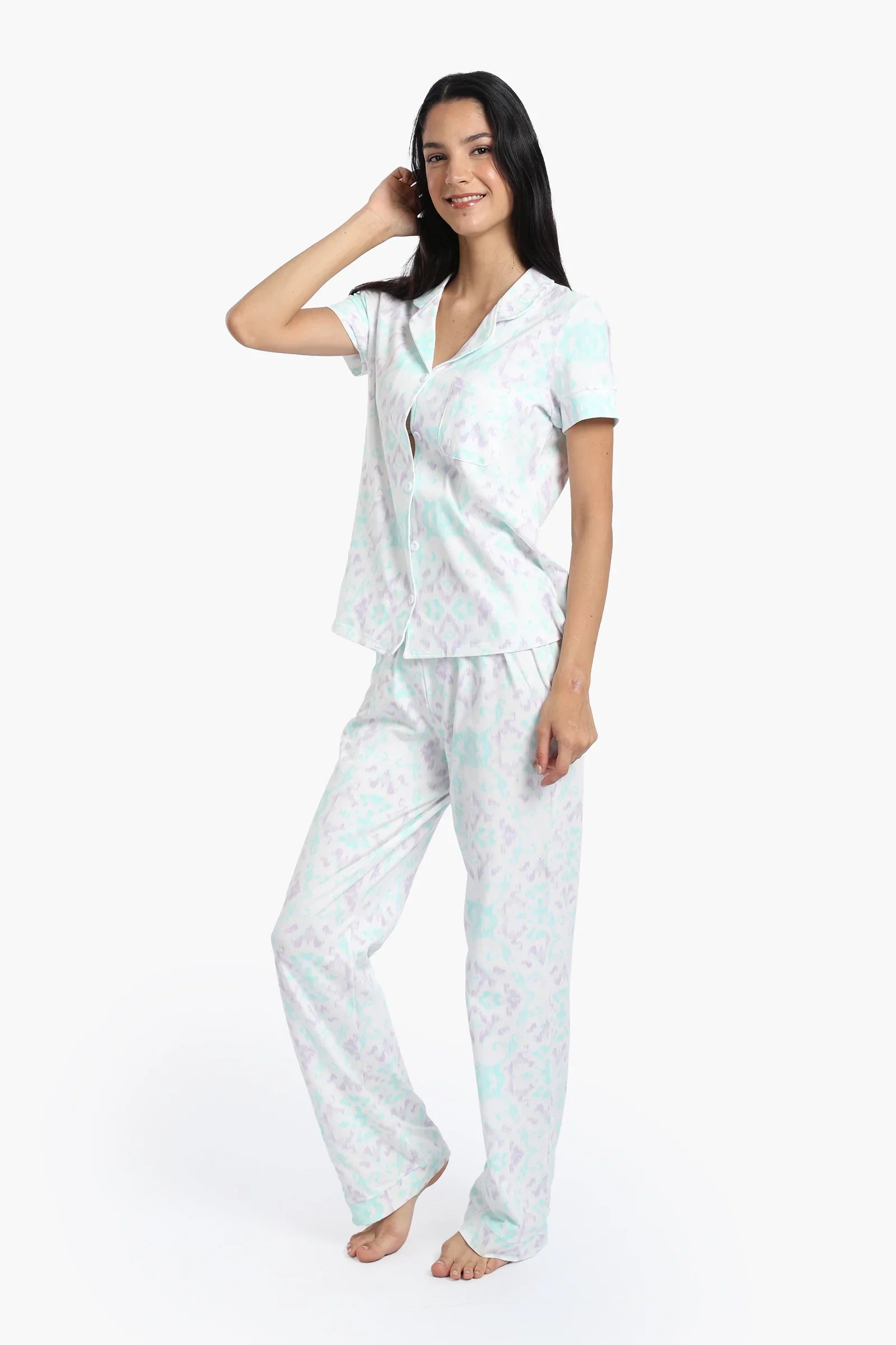 Cotton Printed Pyjama Set
