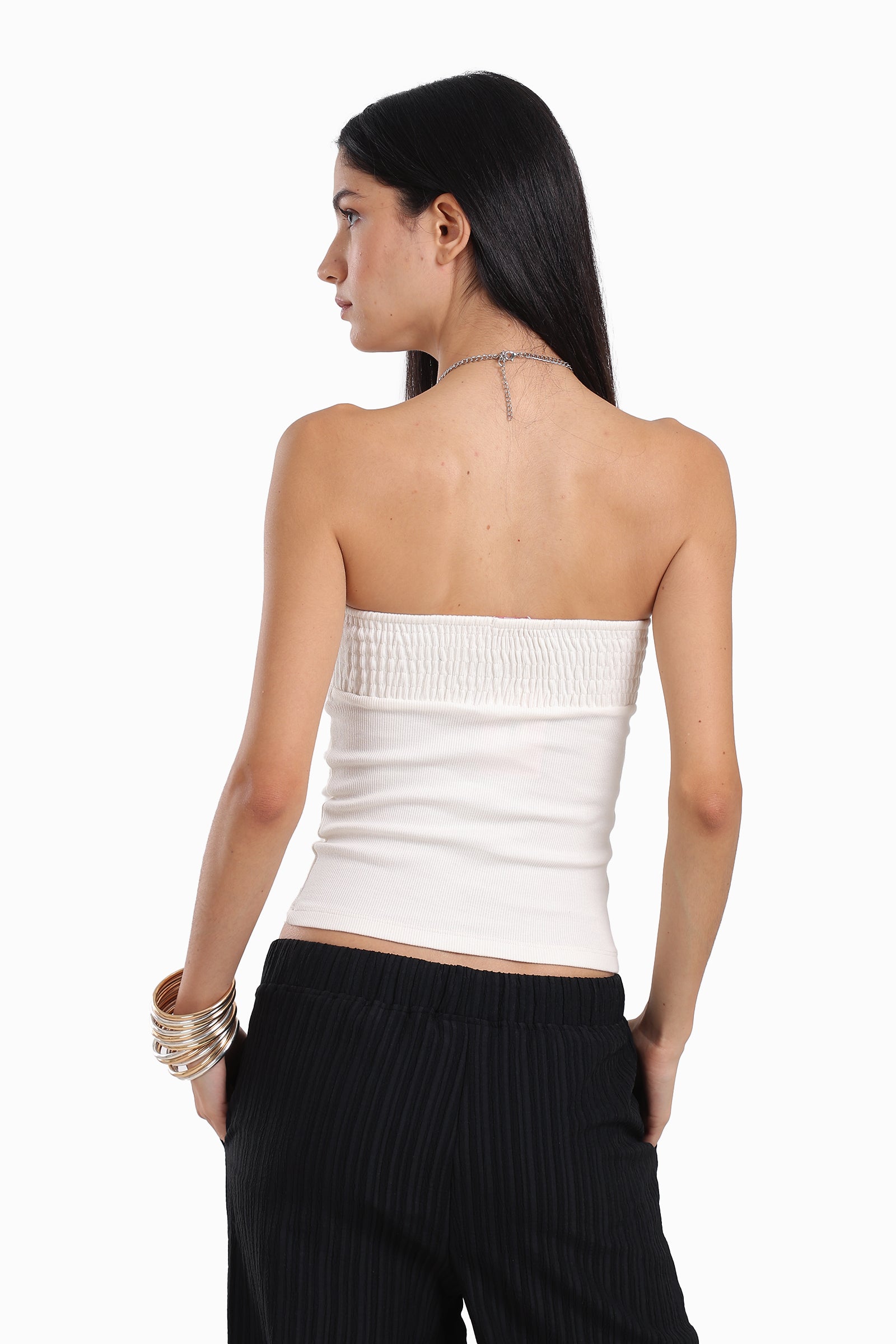 Gathered Front Detail Top