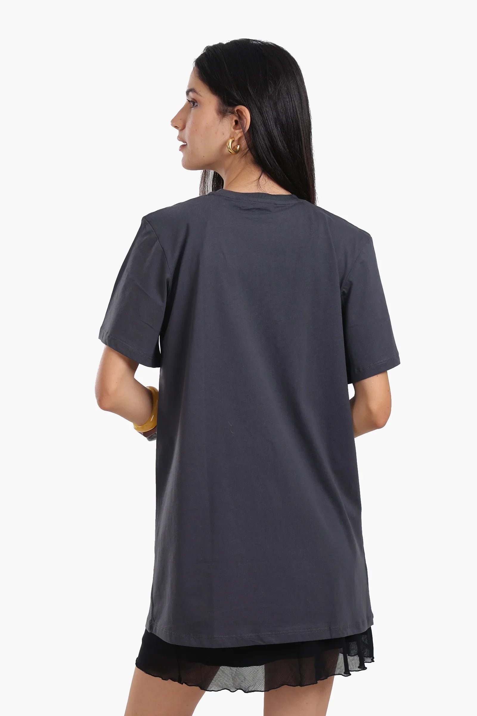 Short Sleeves Cotton Dress