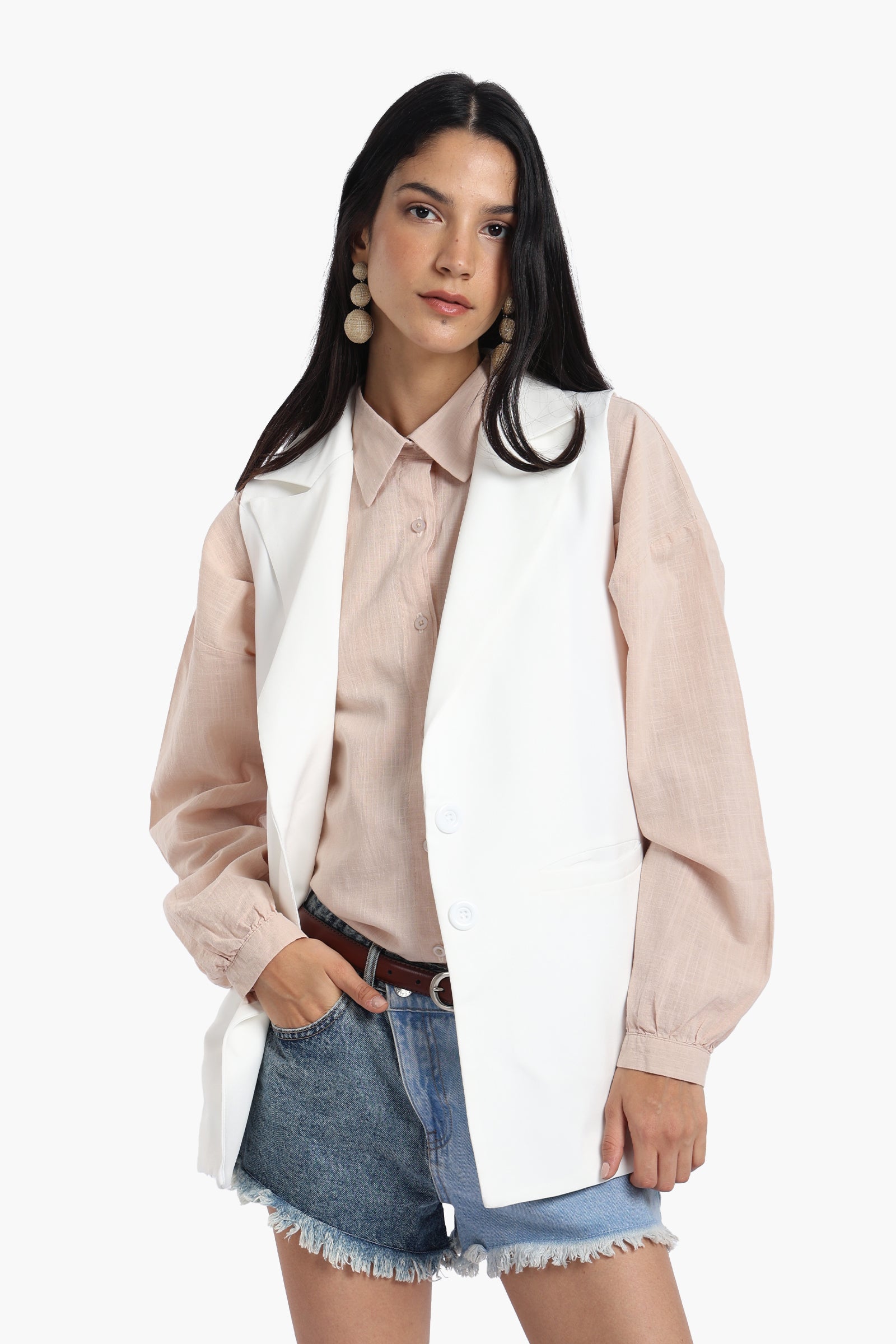 Notch Collar Vest