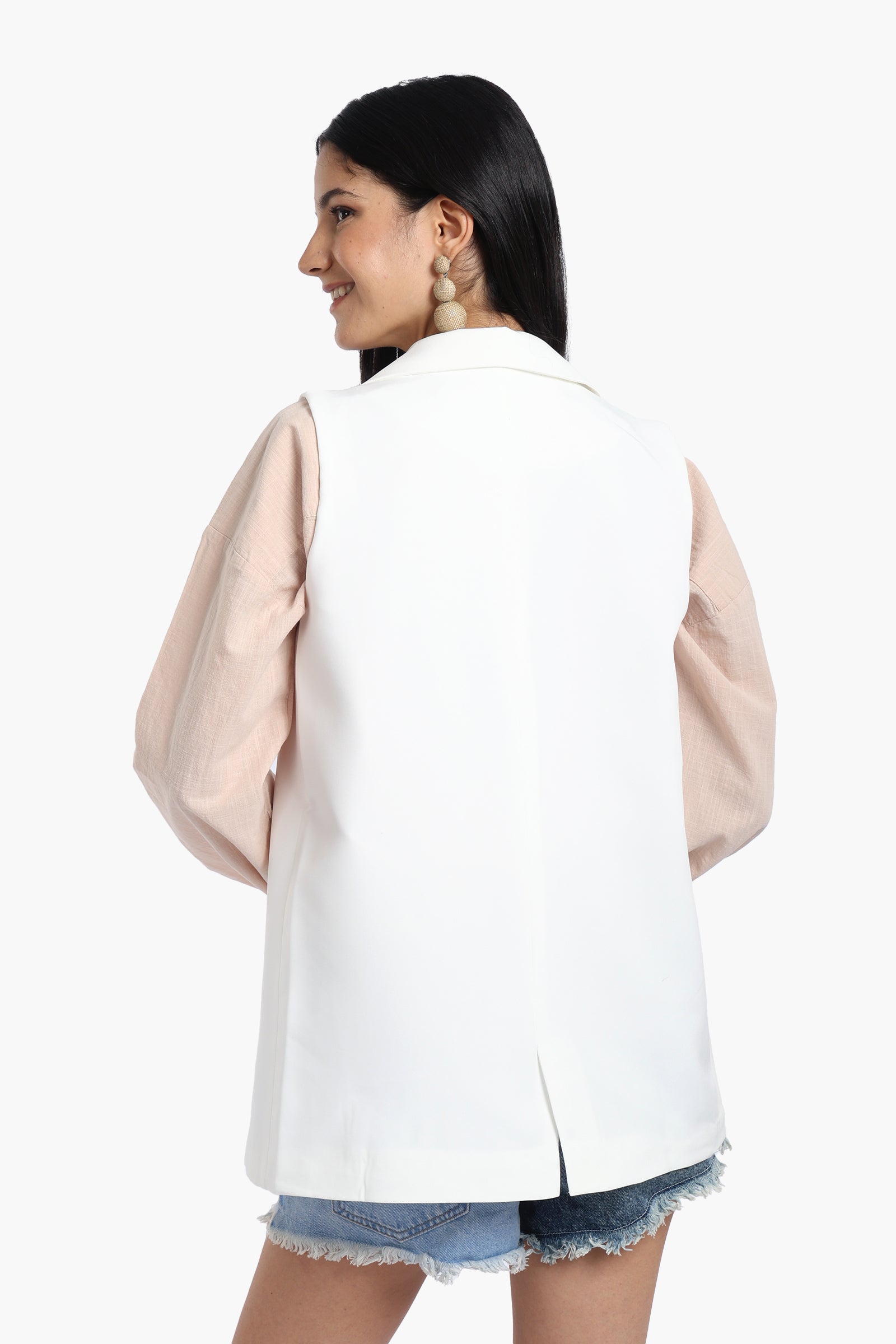 Notch Collar Vest