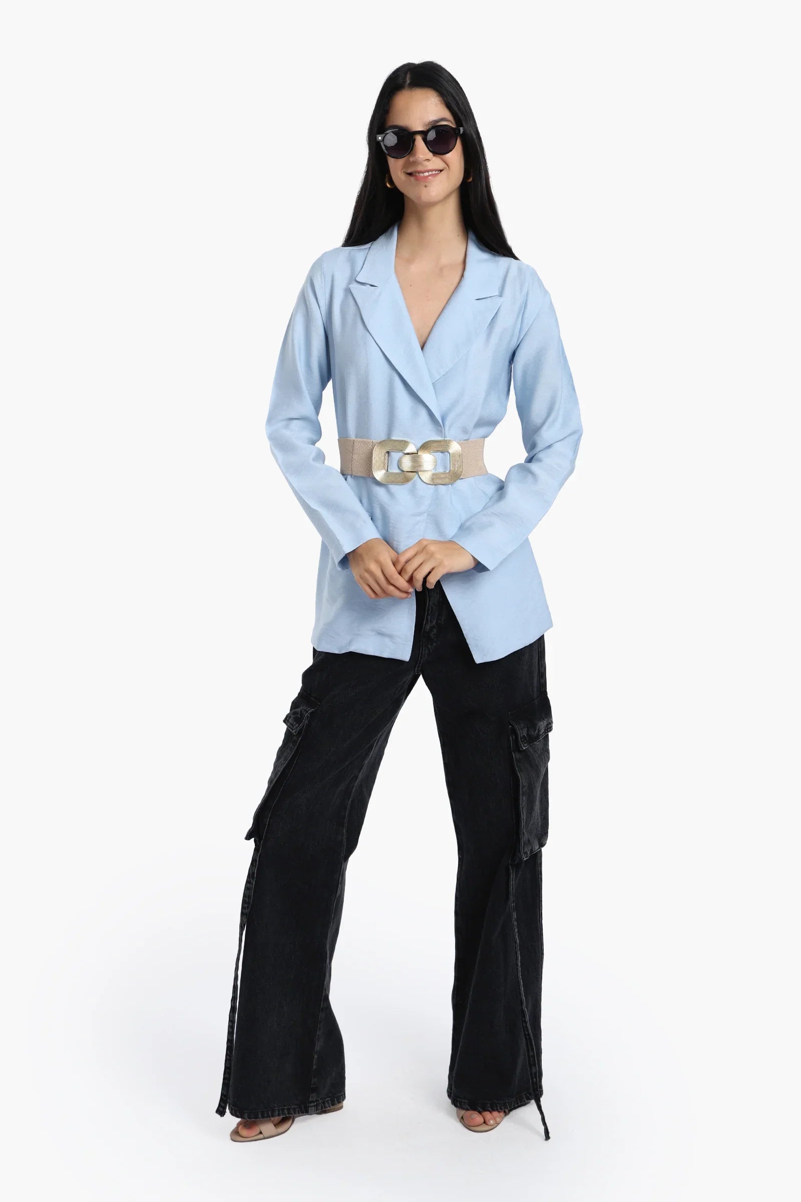 Chic Notch Collar Blazer