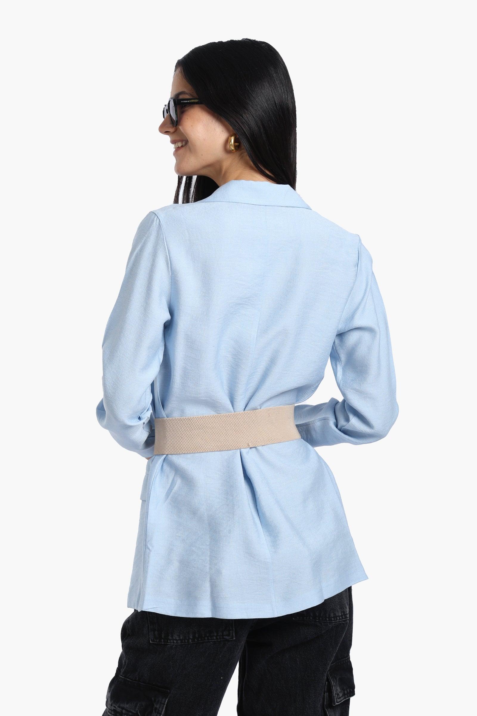 Chic Notch Collar Blazer