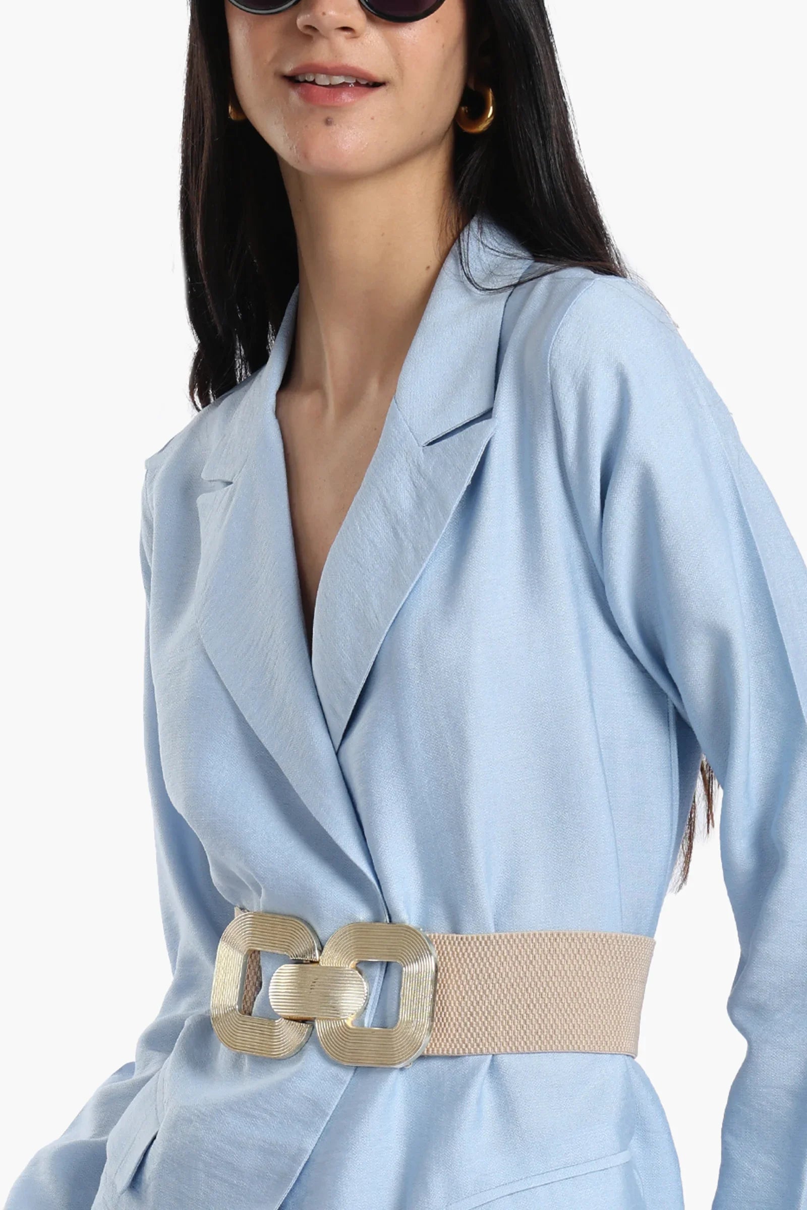 Chic Notch Collar Blazer