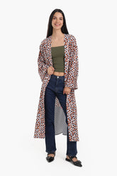 كيمونو منقوش ملون