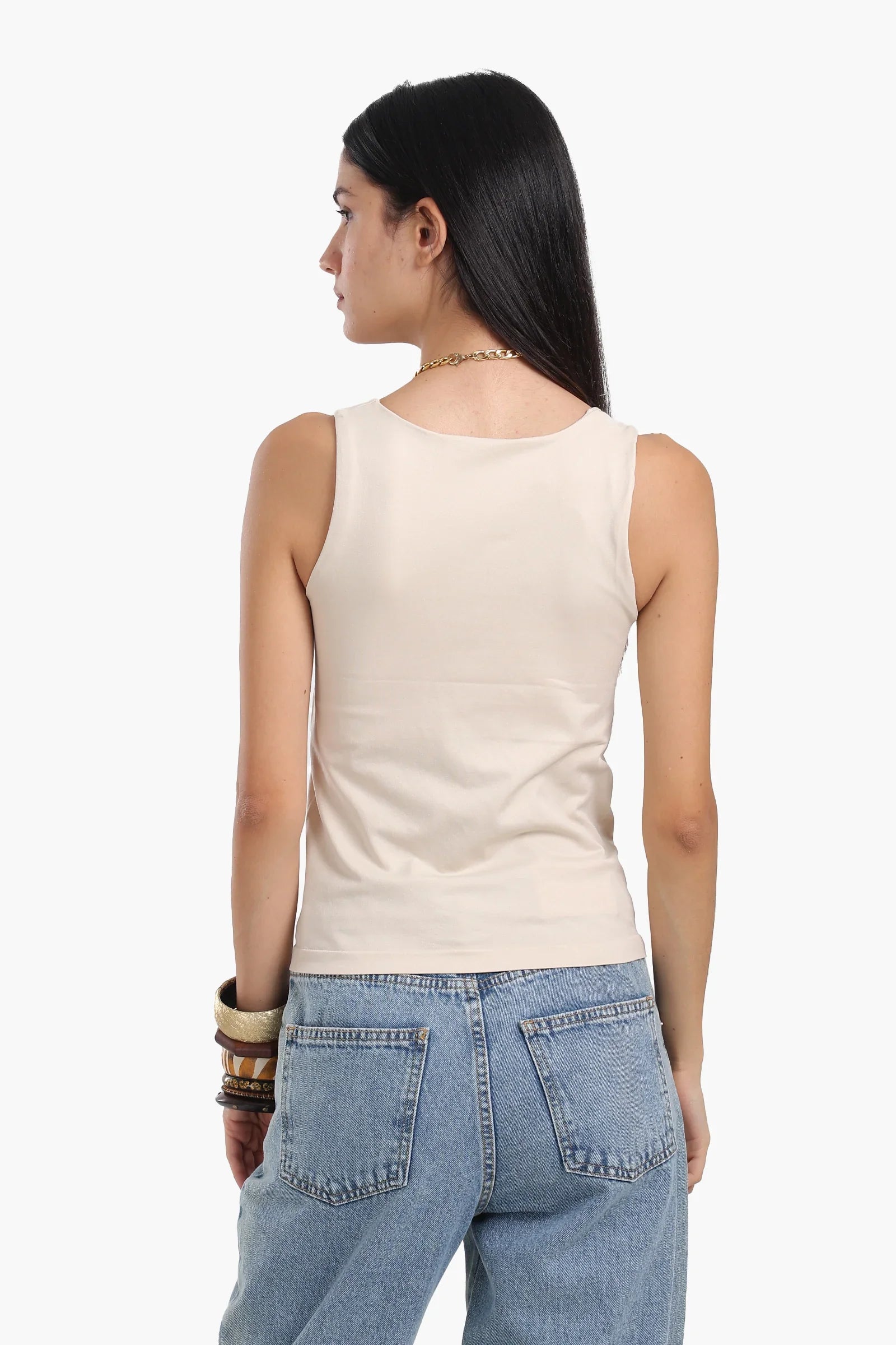 توب حمالات برقبة مربعة