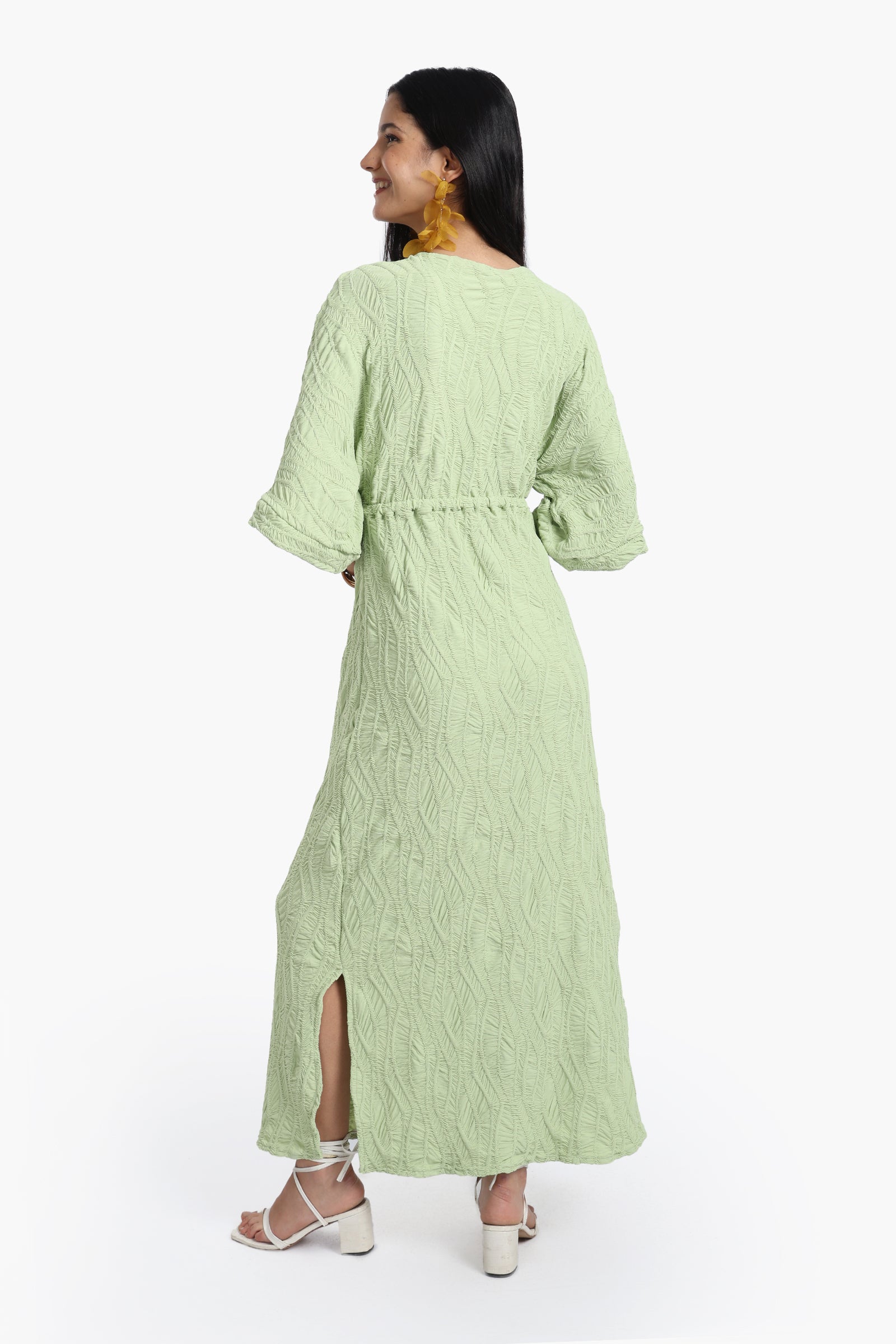 Front Cut-Out Beach Dress