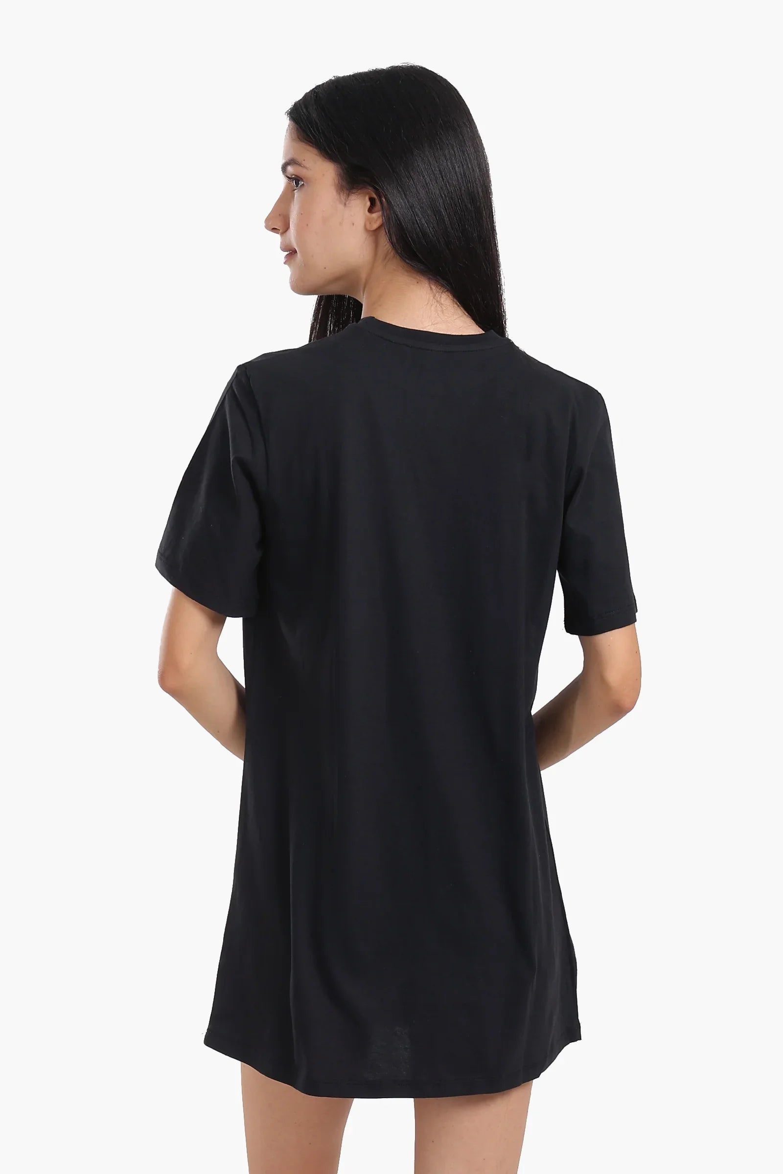 Short Sleeves Cotton Dress