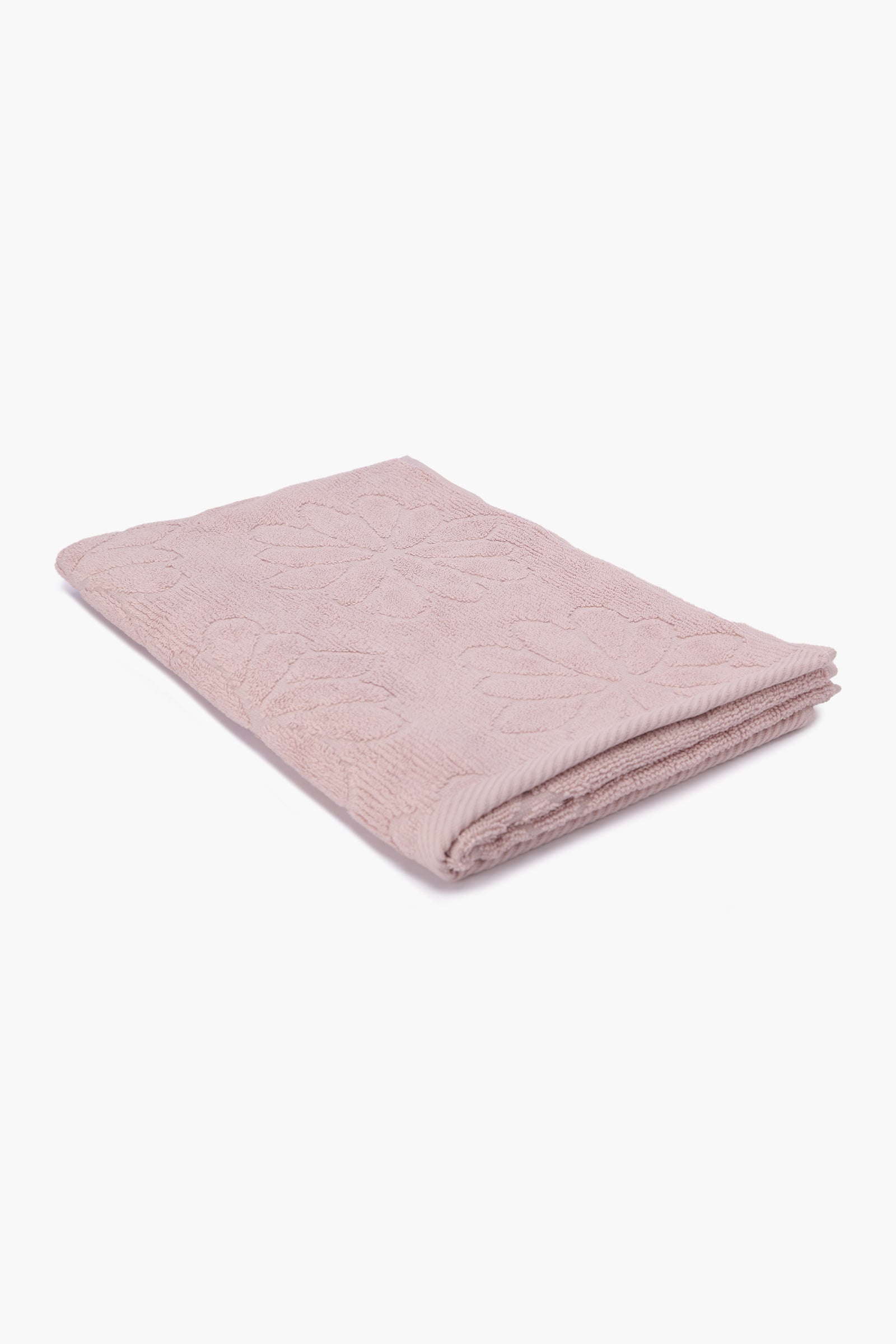 Flower Ribbed Towel - 140*70cm