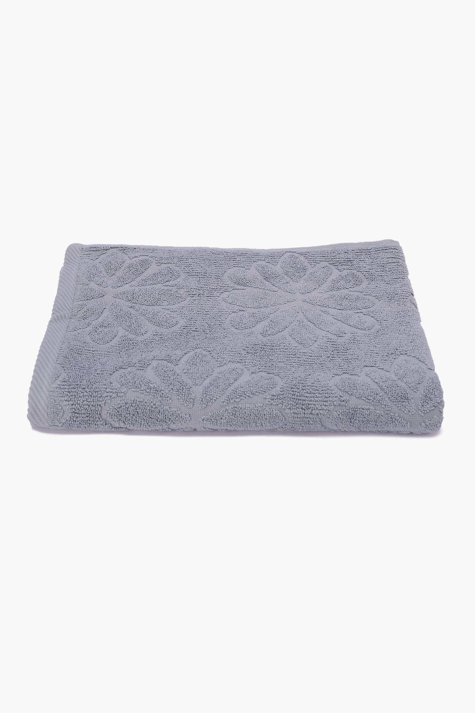 Flower Ribbed Towel - 140*70cm