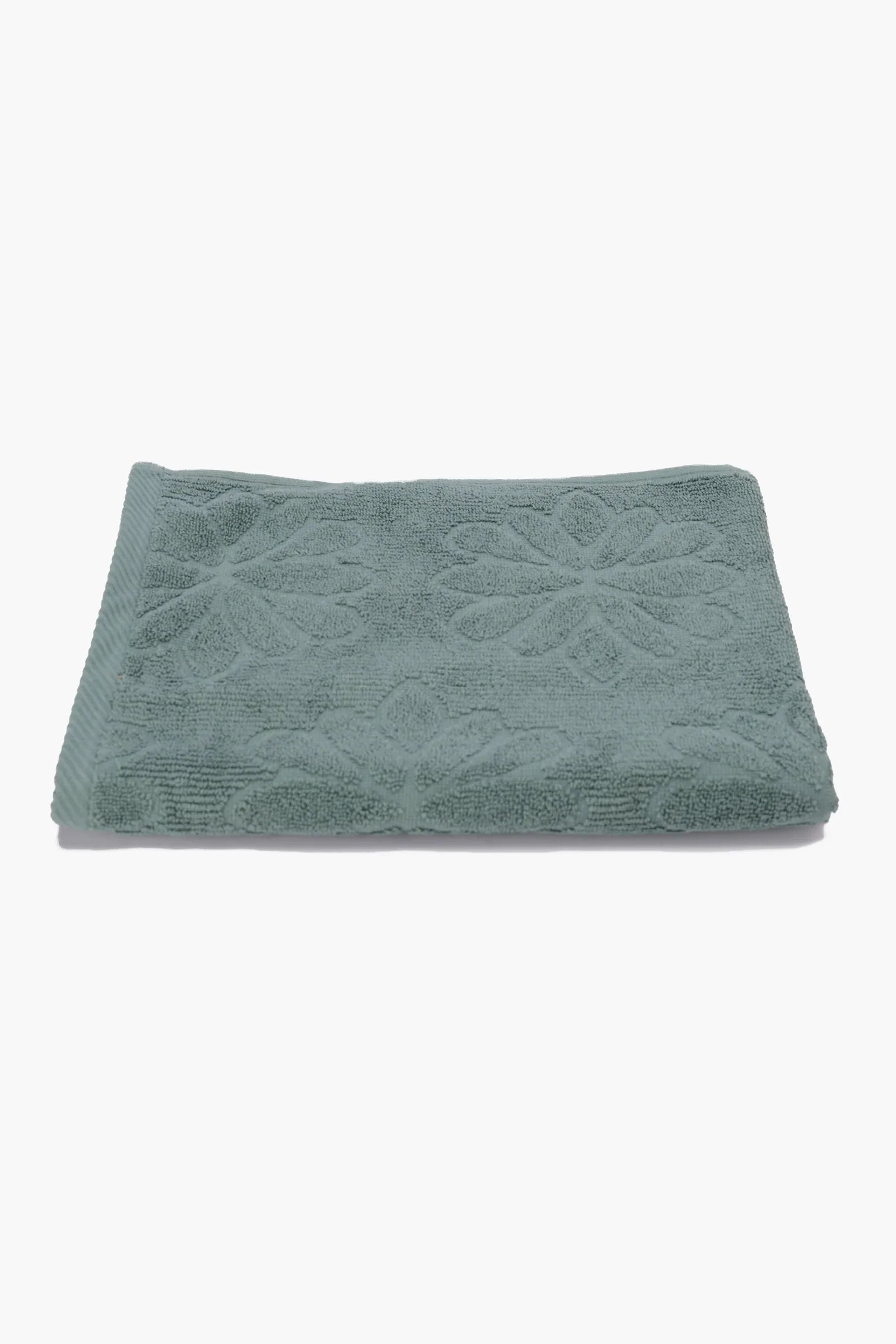 Flower Ribbed Towel - 160*90cm