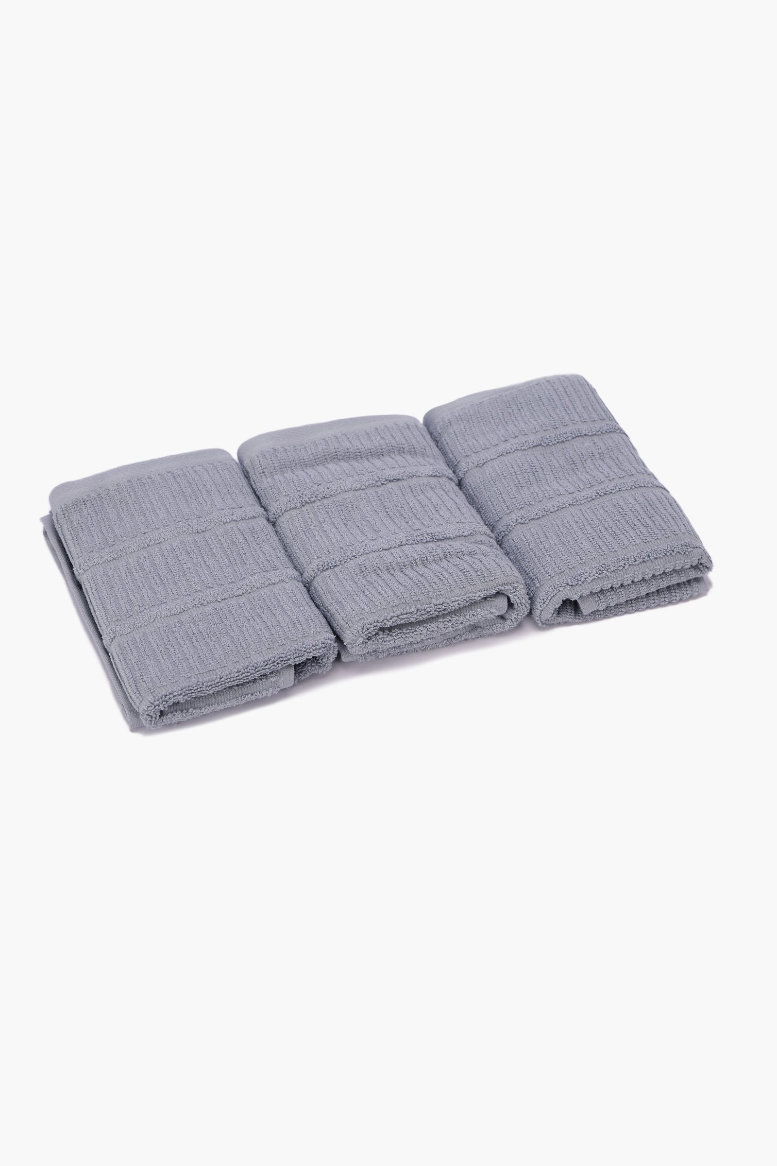 Textured Towel Set - 3 Pcs