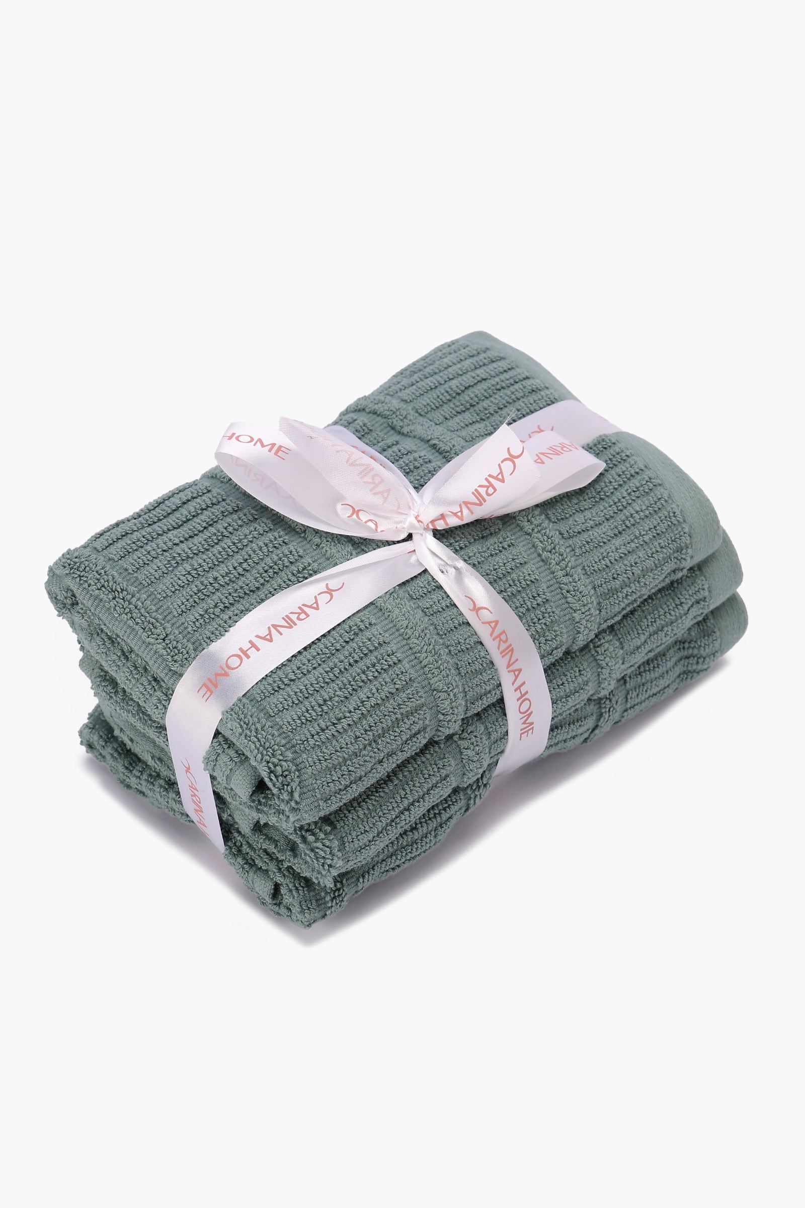 Textured Towel Set - 3 Pcs