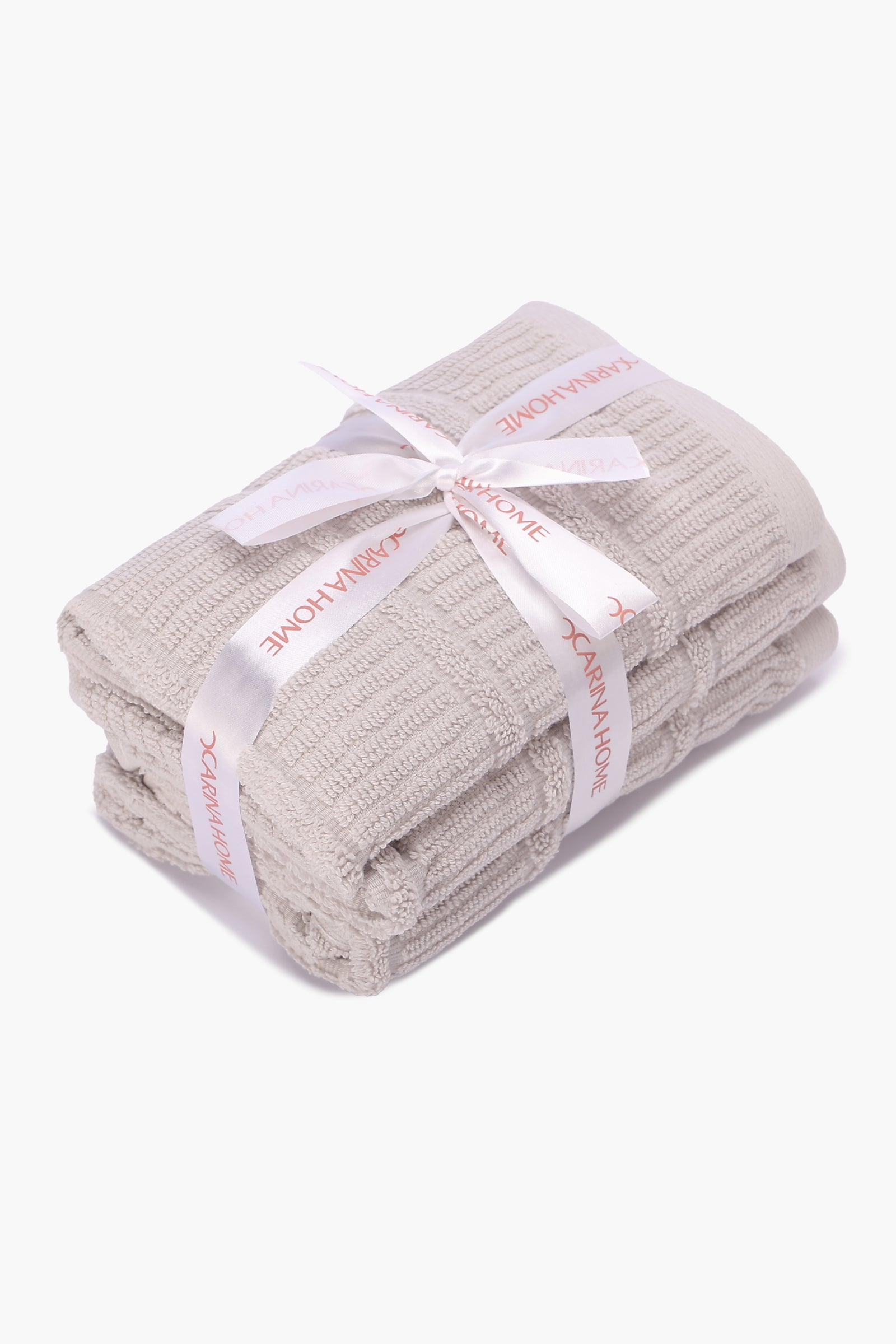 Textured Towel Set - 3 Pcs