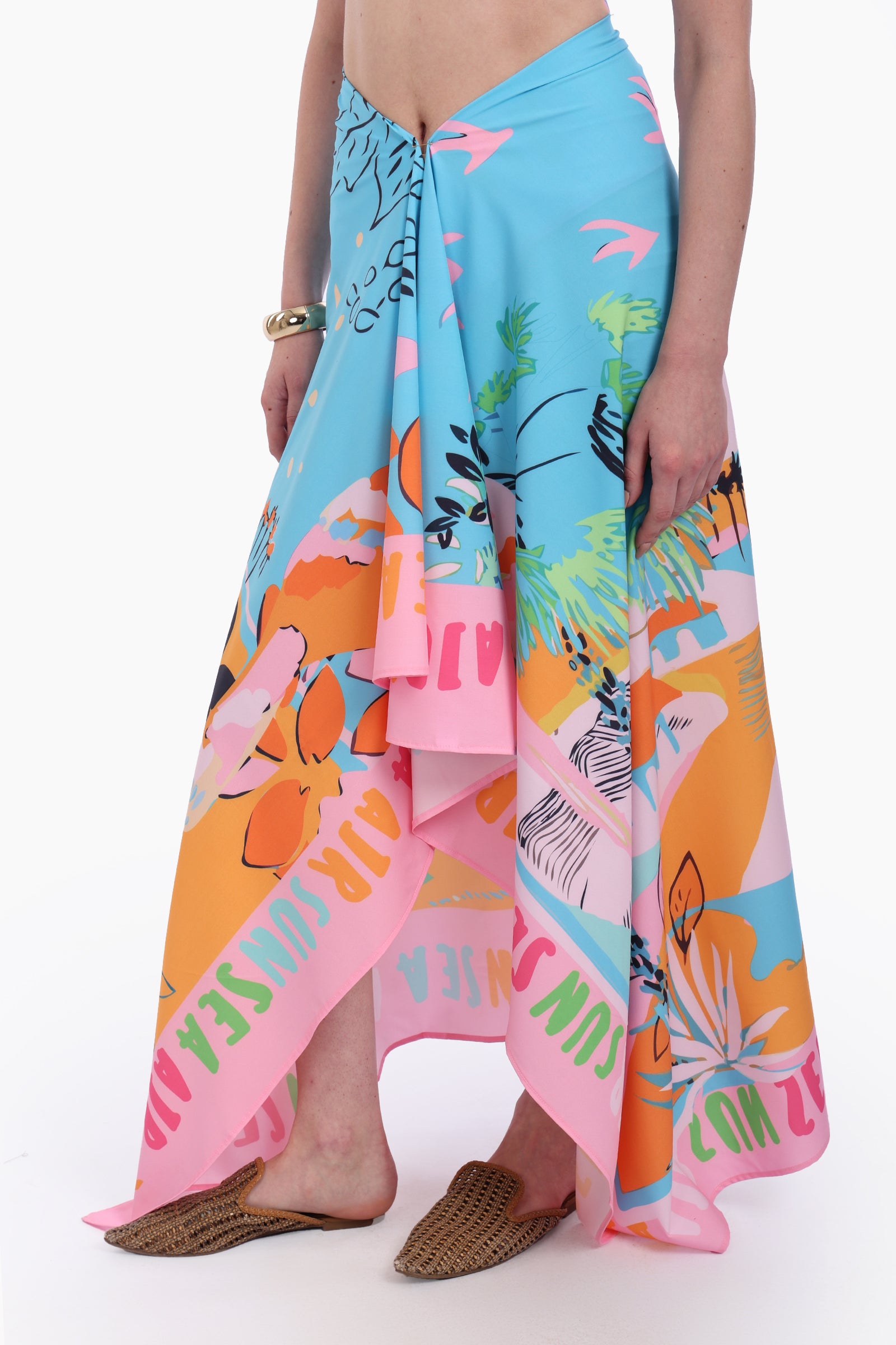 Summery Beach Sarong Wrap