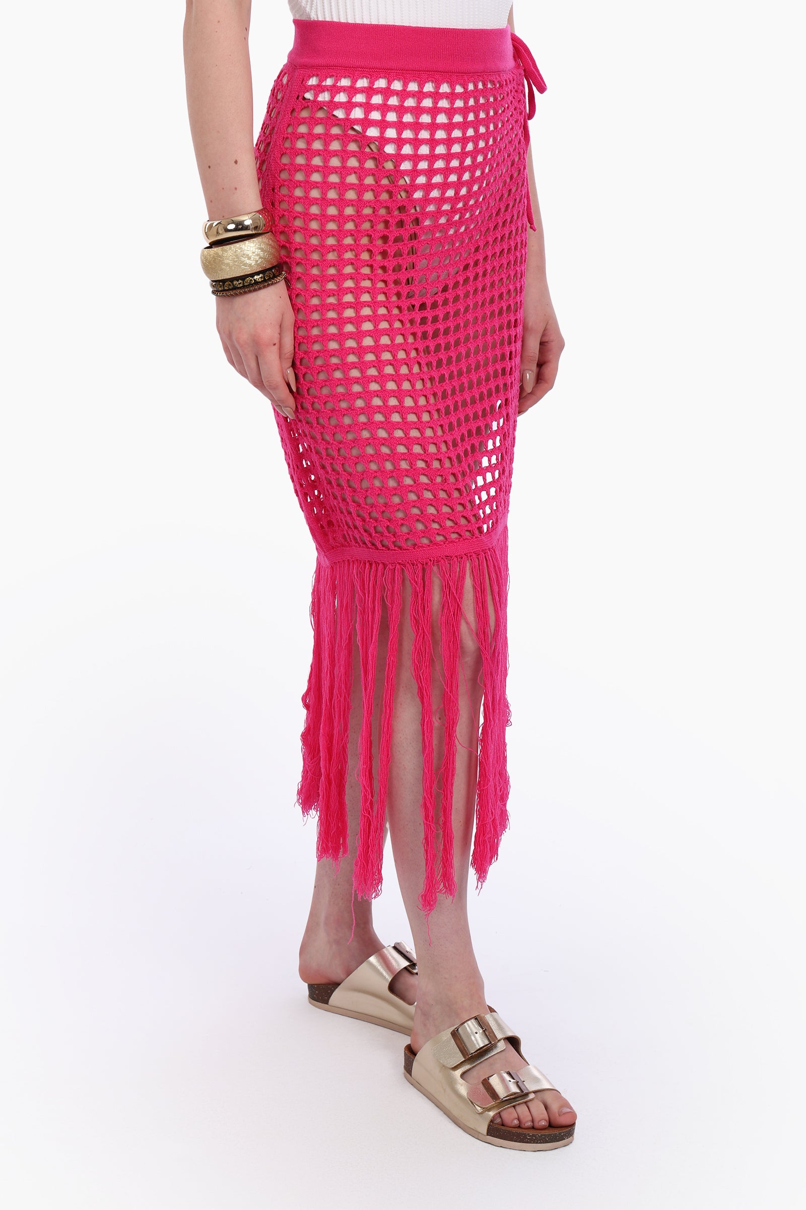 Crochet Skirt Beach Cover-Up