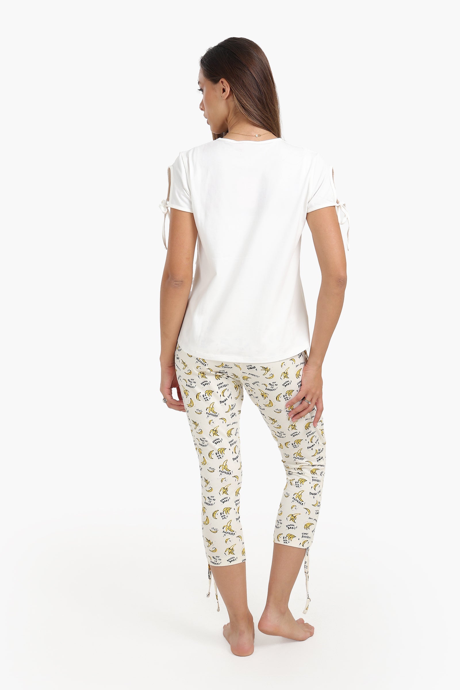 Pyjama Set with Drawstrings