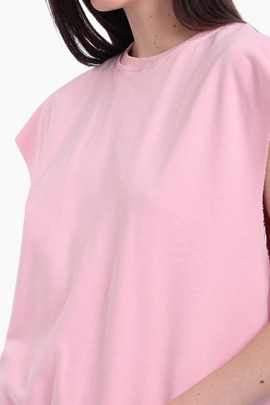 Open-Back Lounge Sweatshirt