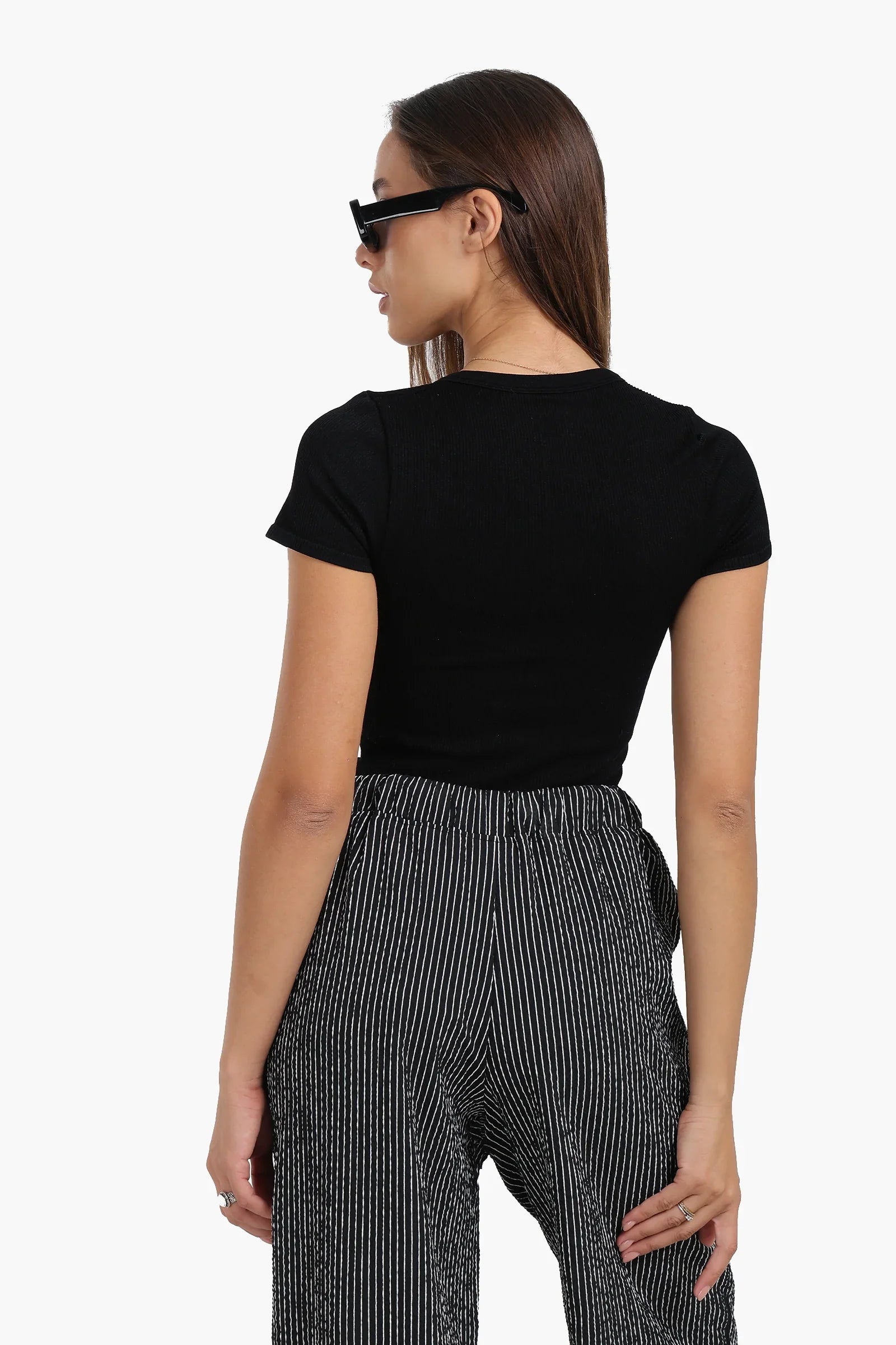 Snap Front Button Top