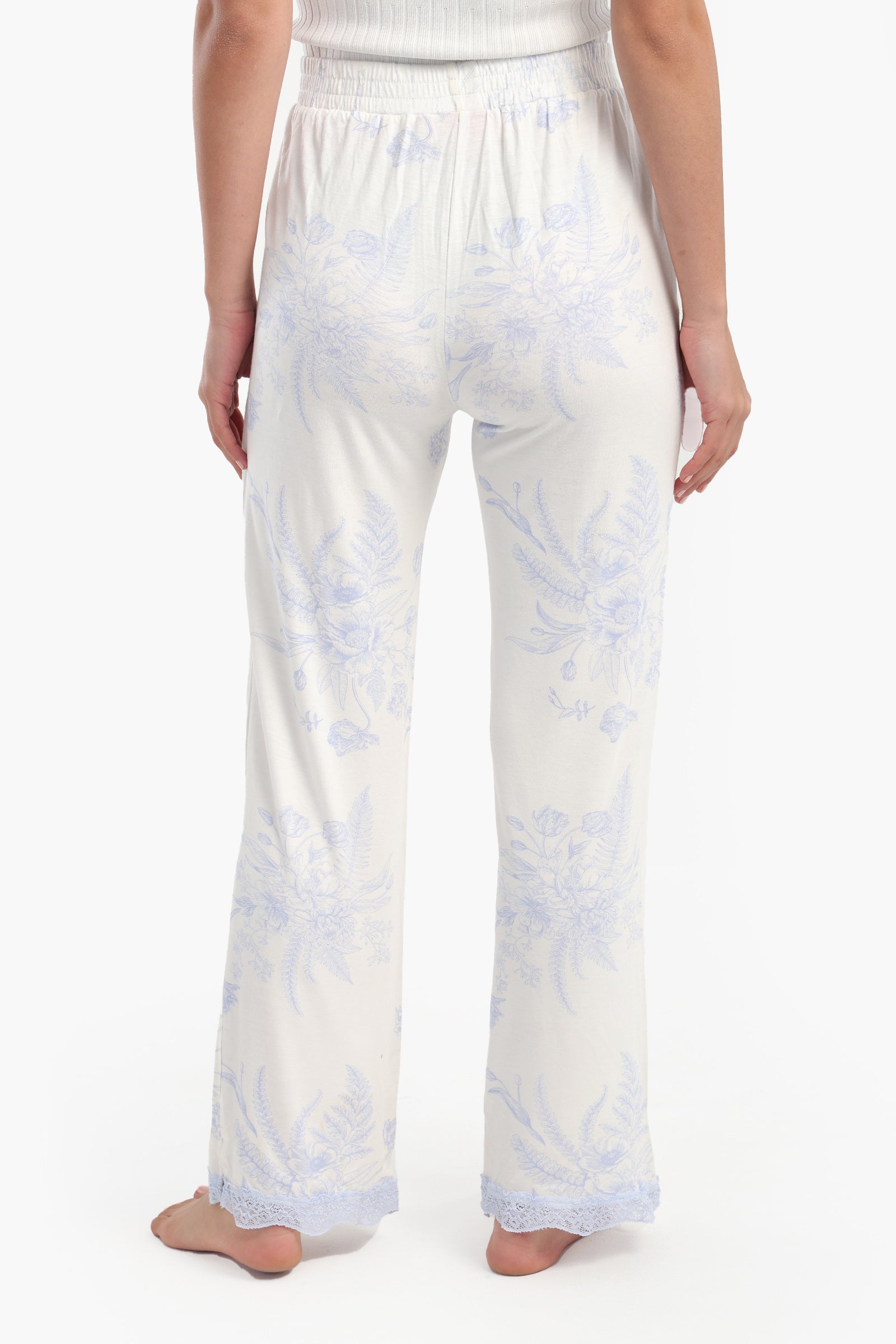 Viscose Blend Pyjama Pants