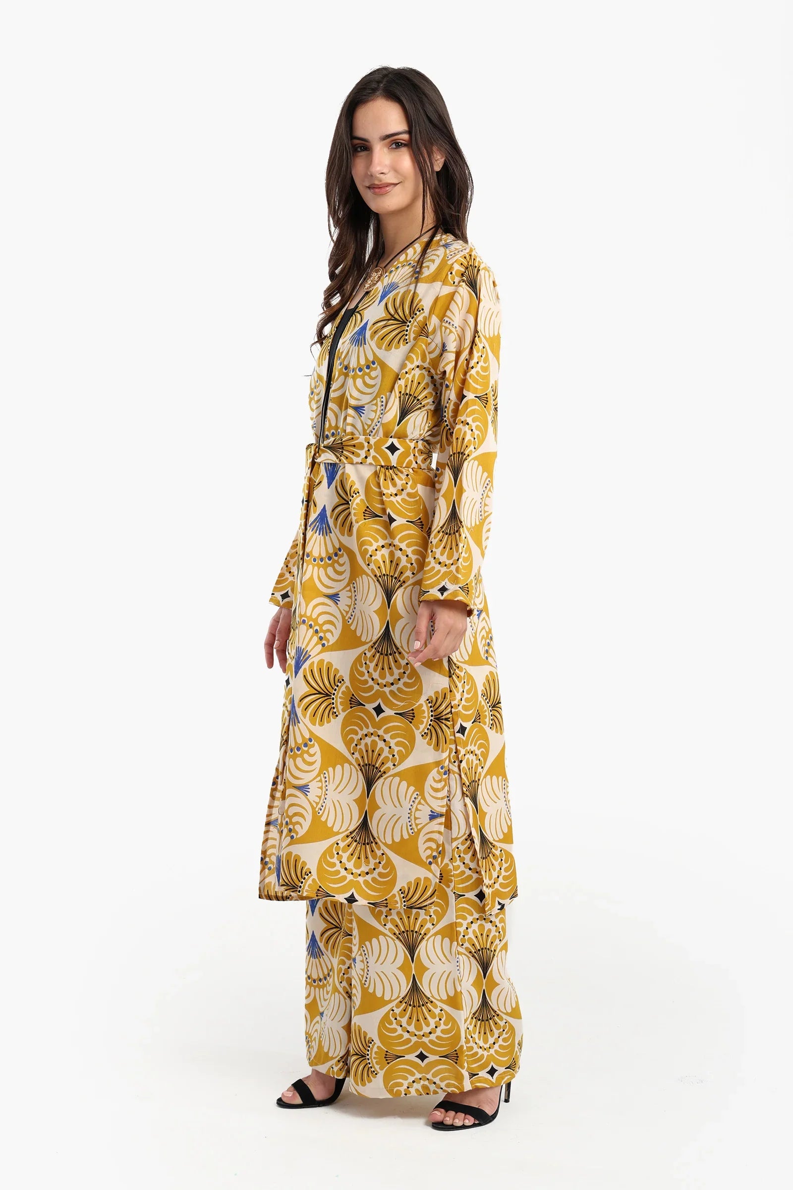 كيمونو قطن صيفي