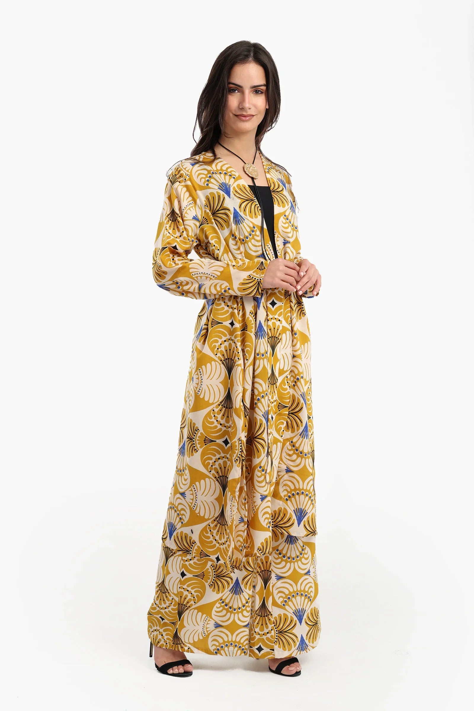 كيمونو قطن صيفي