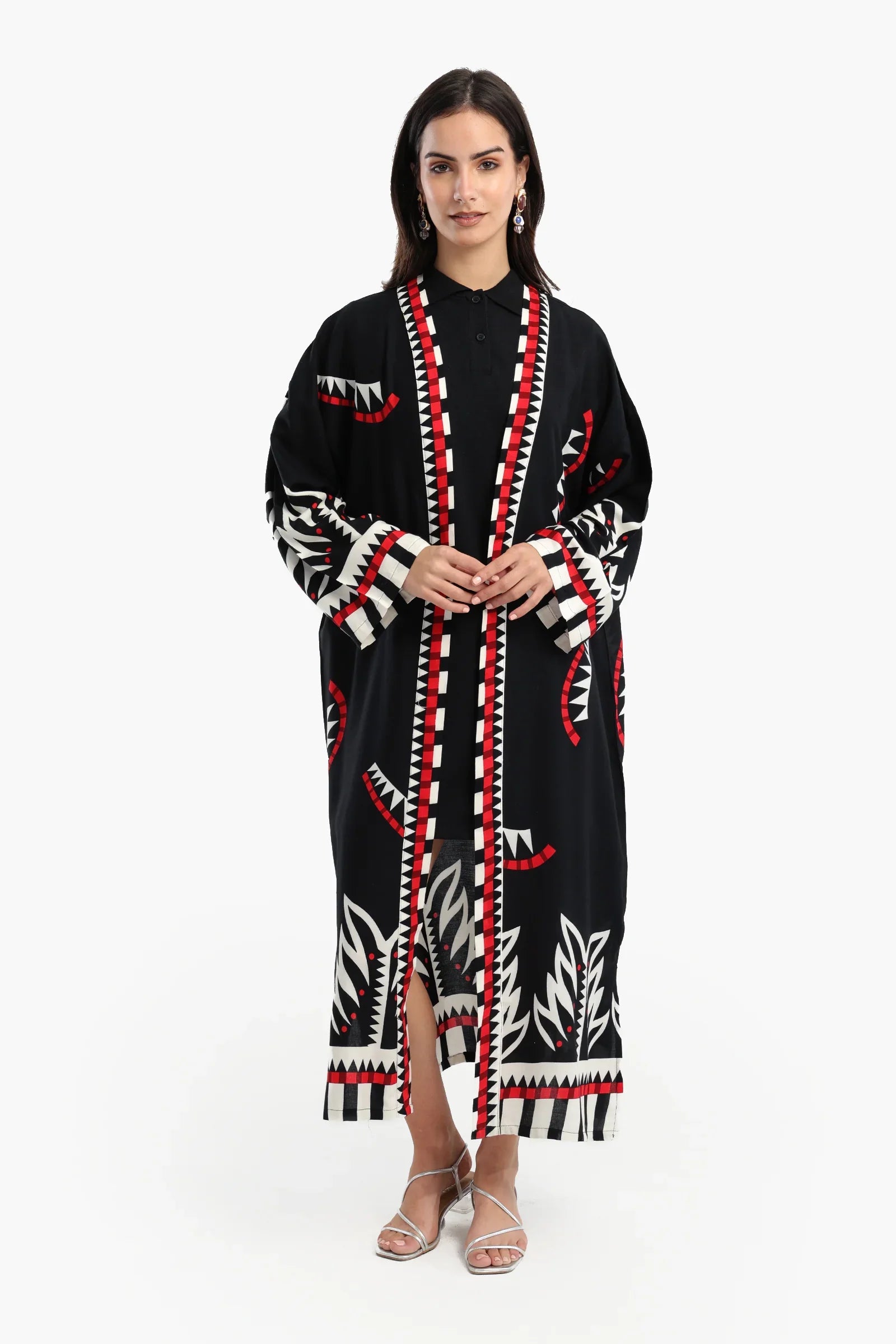 Tribal Printed Kimono