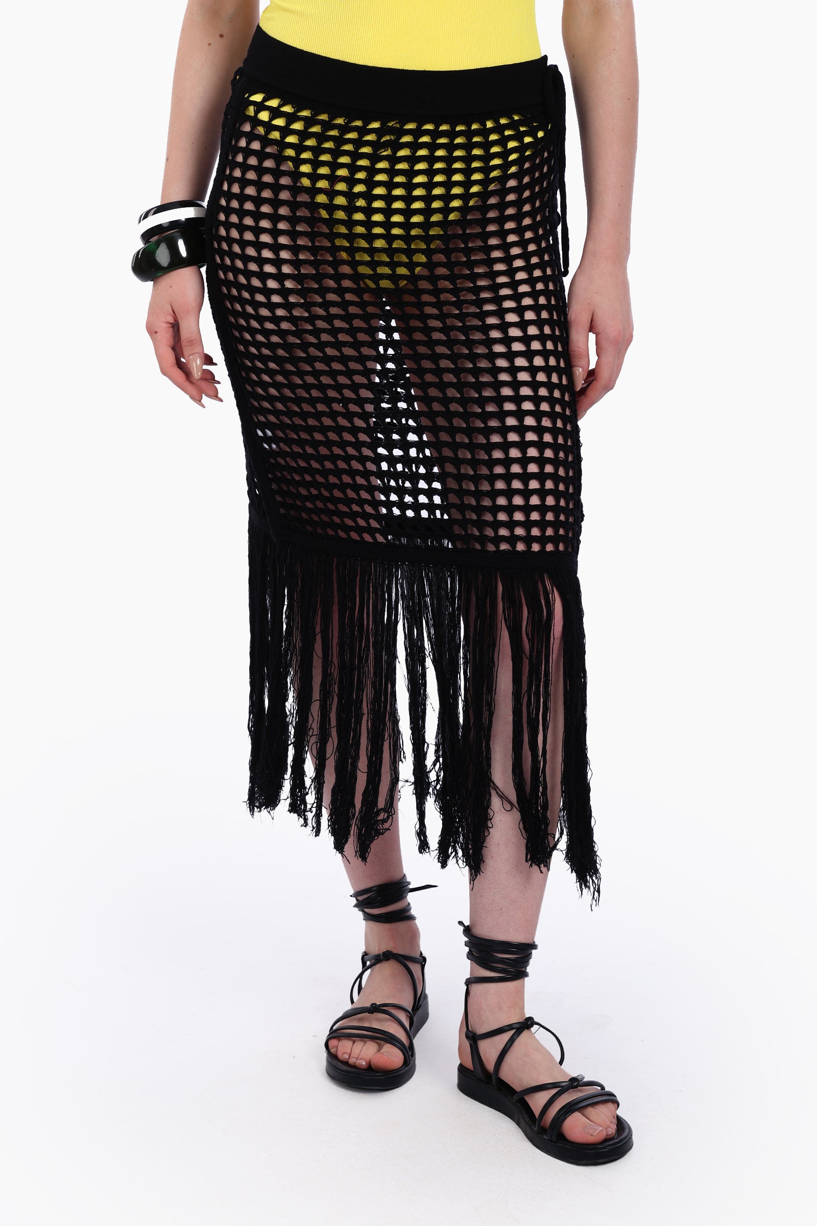 Crochet Skirt Beach Cover-Up