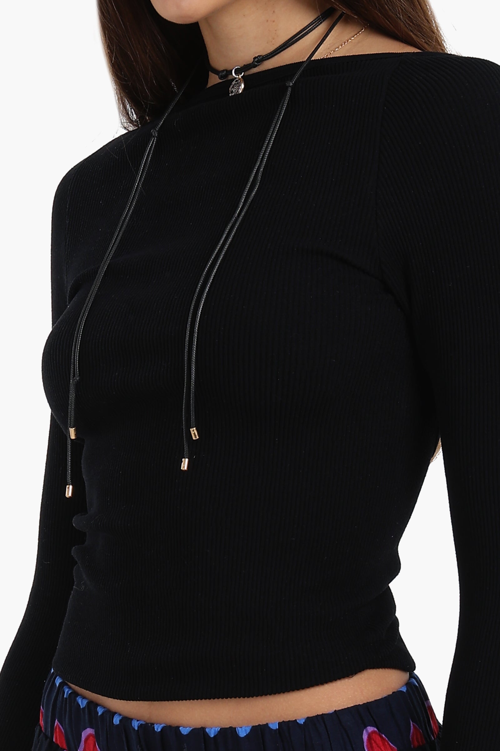 Seamless Microfiber Backless Top