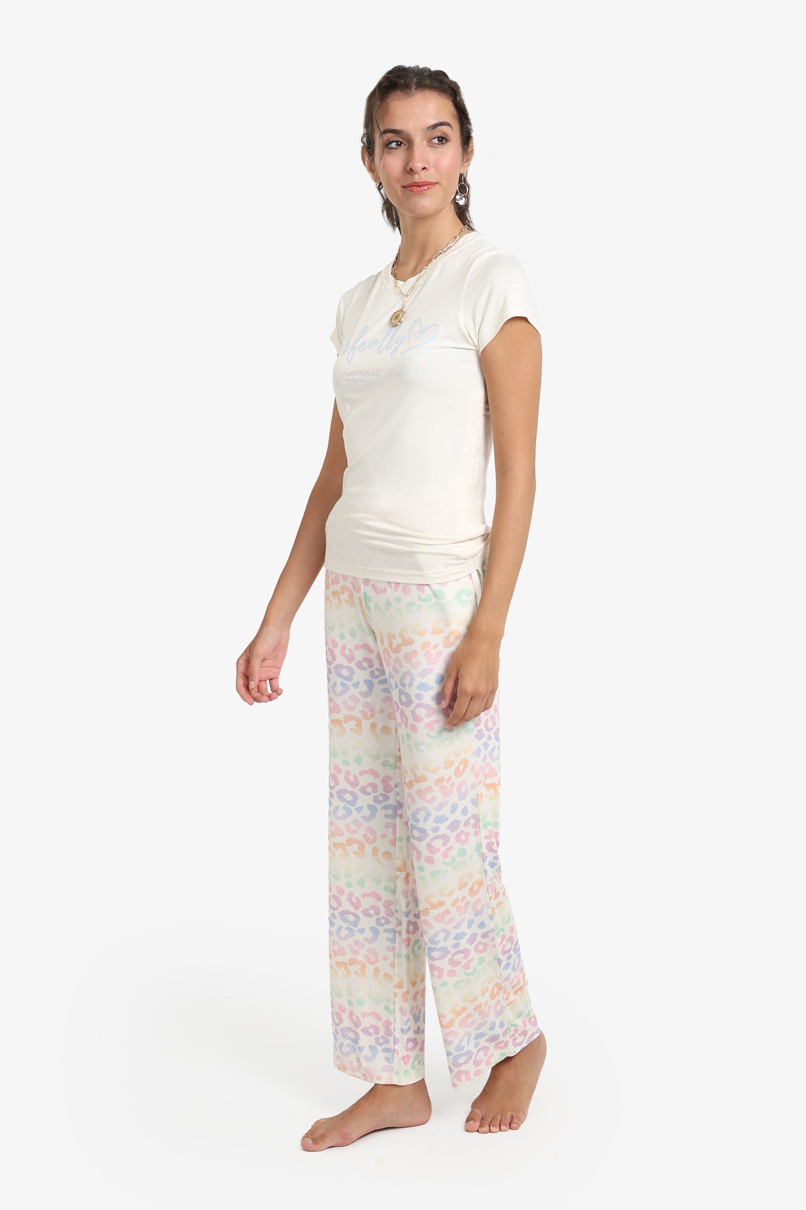 VIiscose Printed Pyjama Set