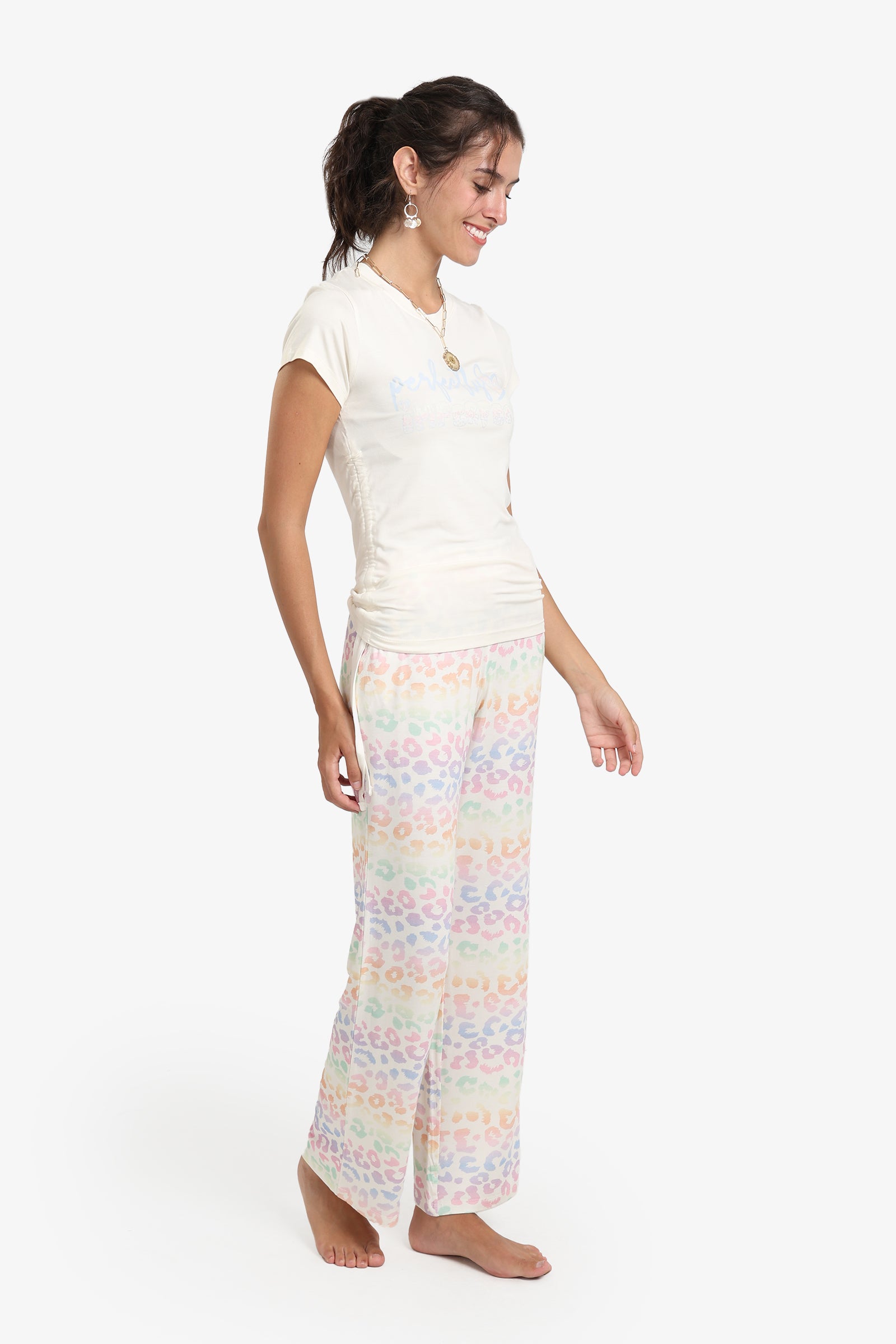 VIiscose Printed Pyjama Set