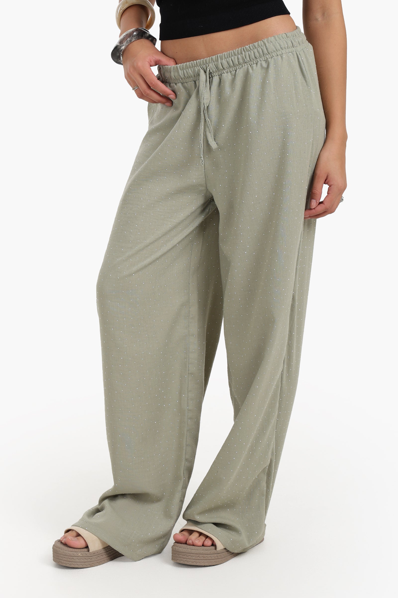 Pants with Small Studs