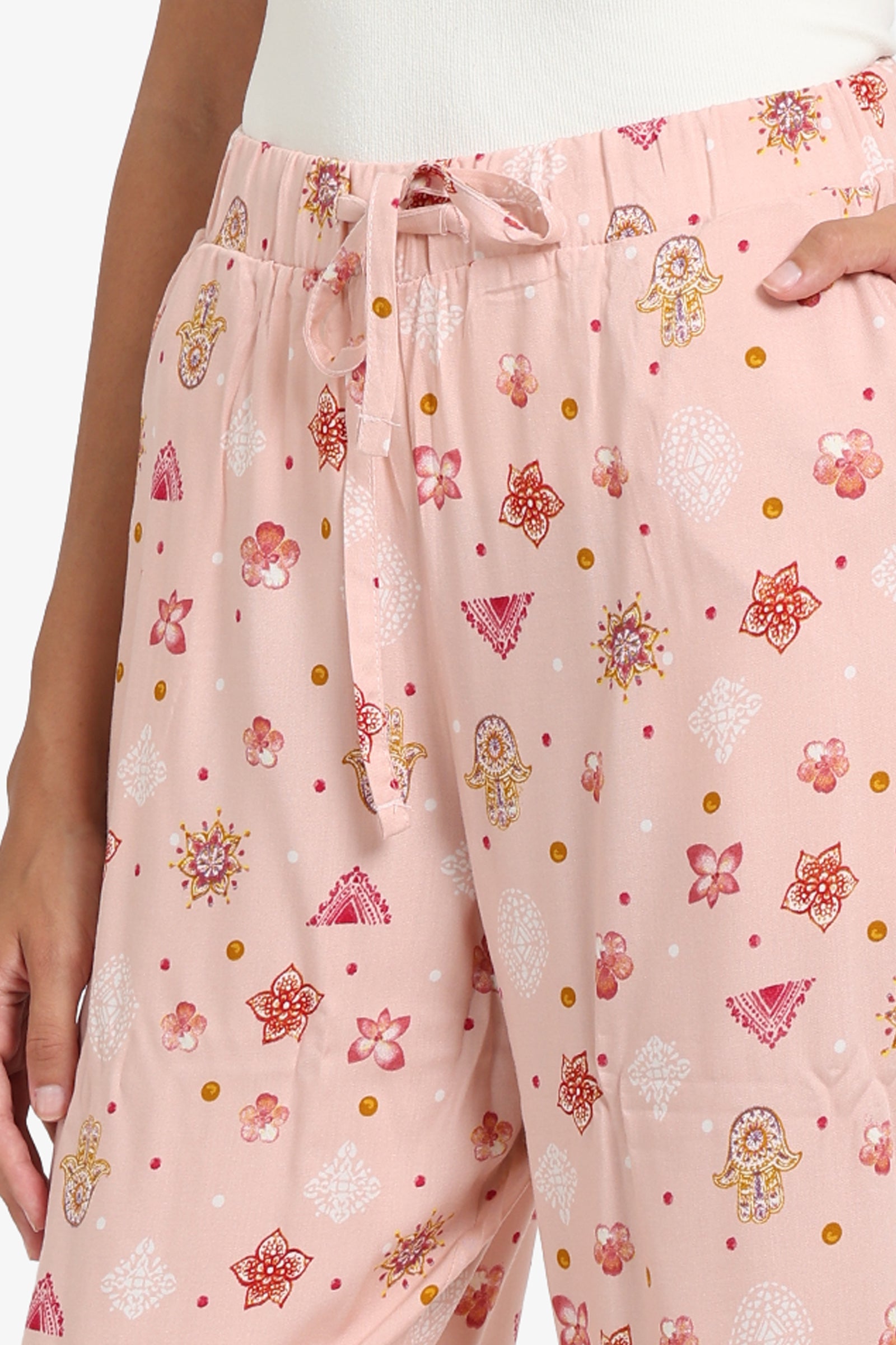 Printed Midi Pyjama Pants