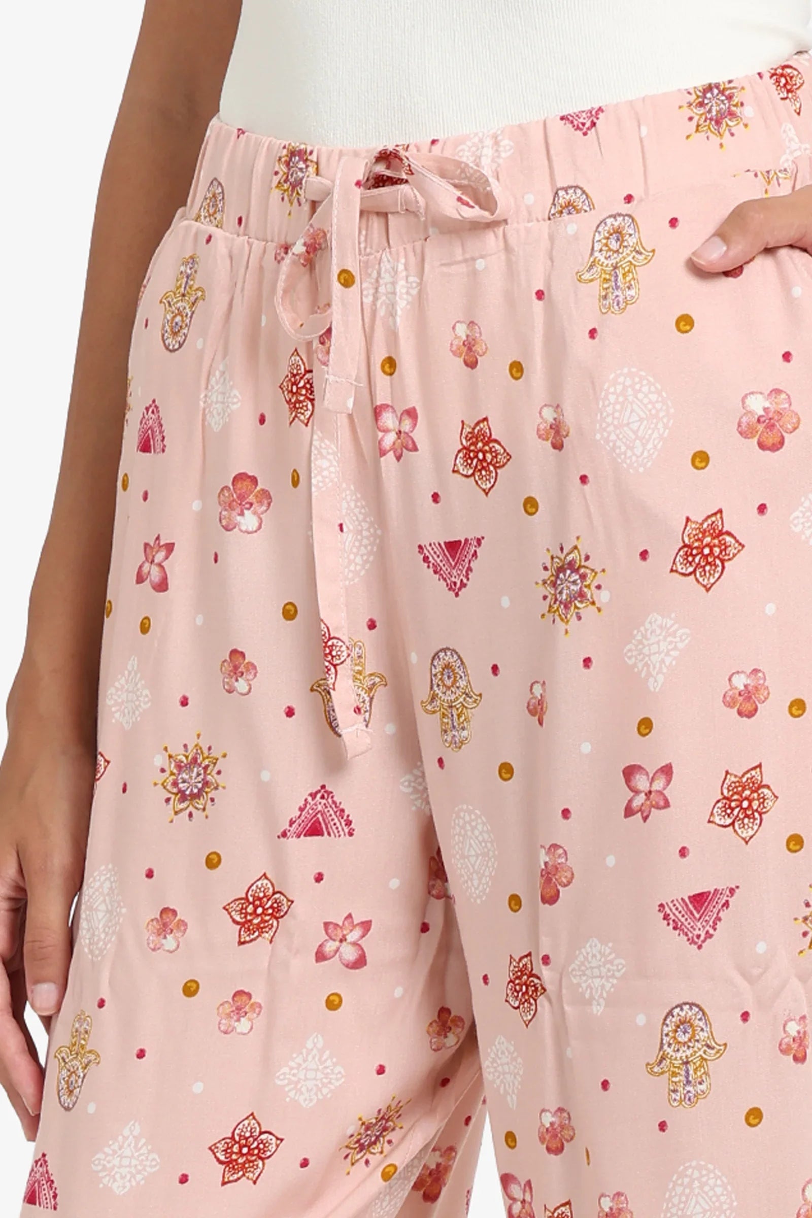 Printed Midi Pyjama Pants