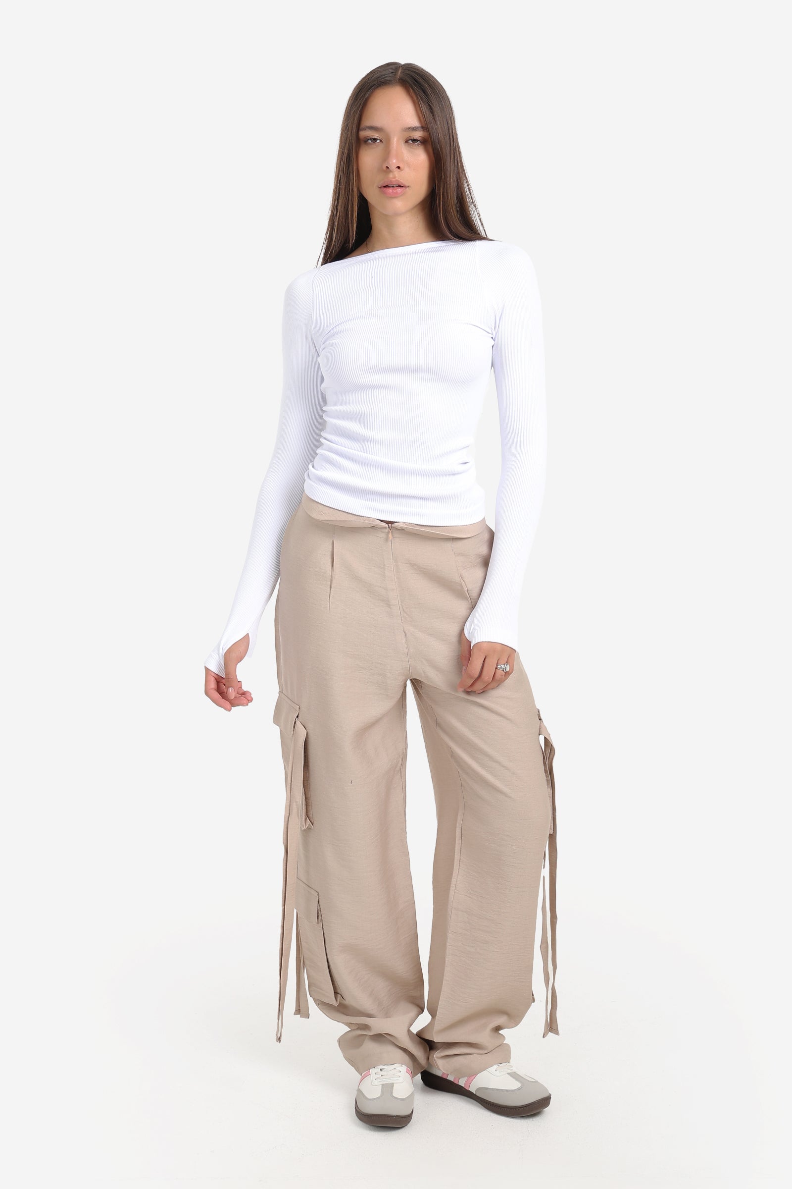 Seamless Microfiber Backless Top