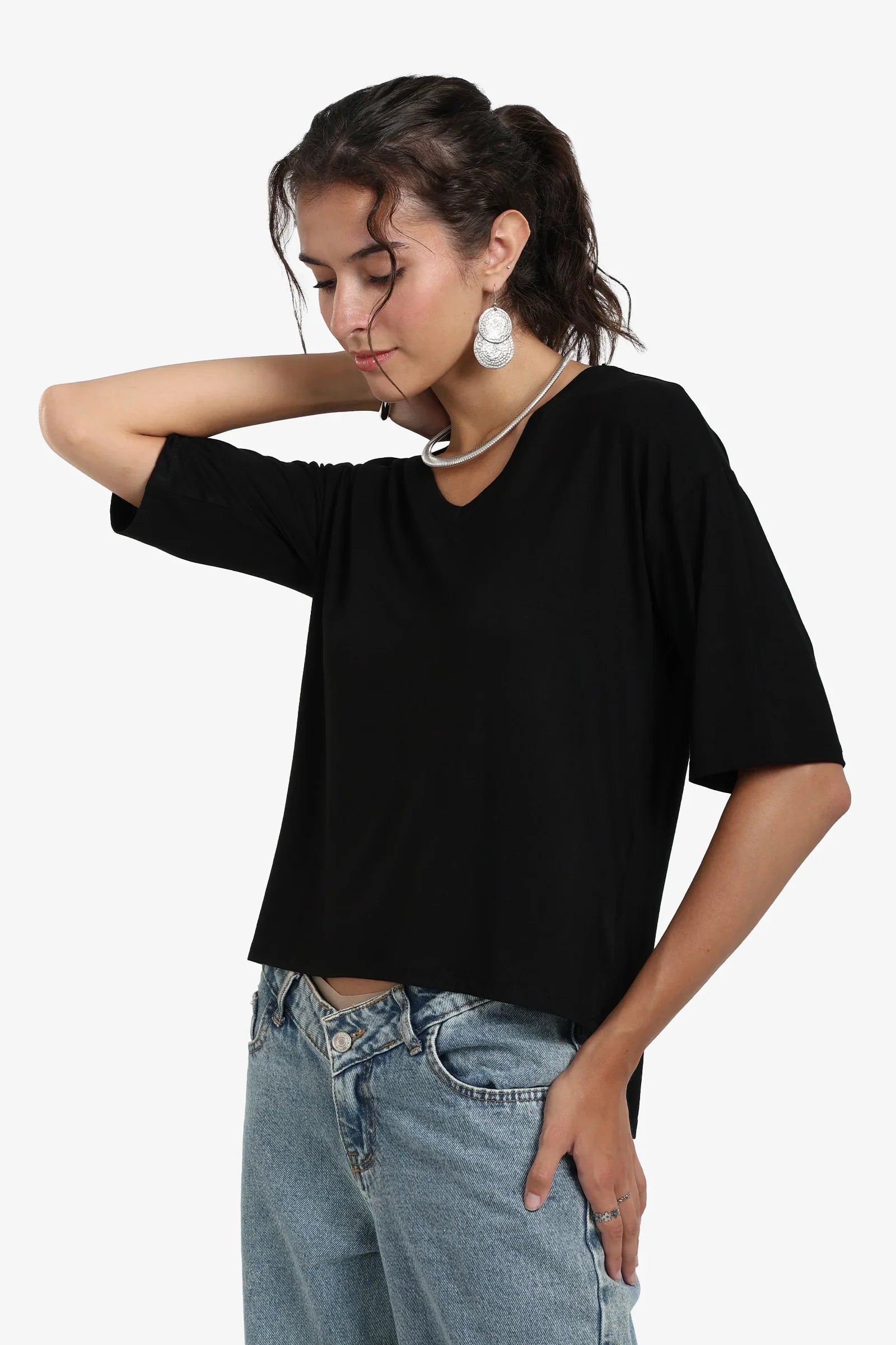 Relaxed Viscose Top