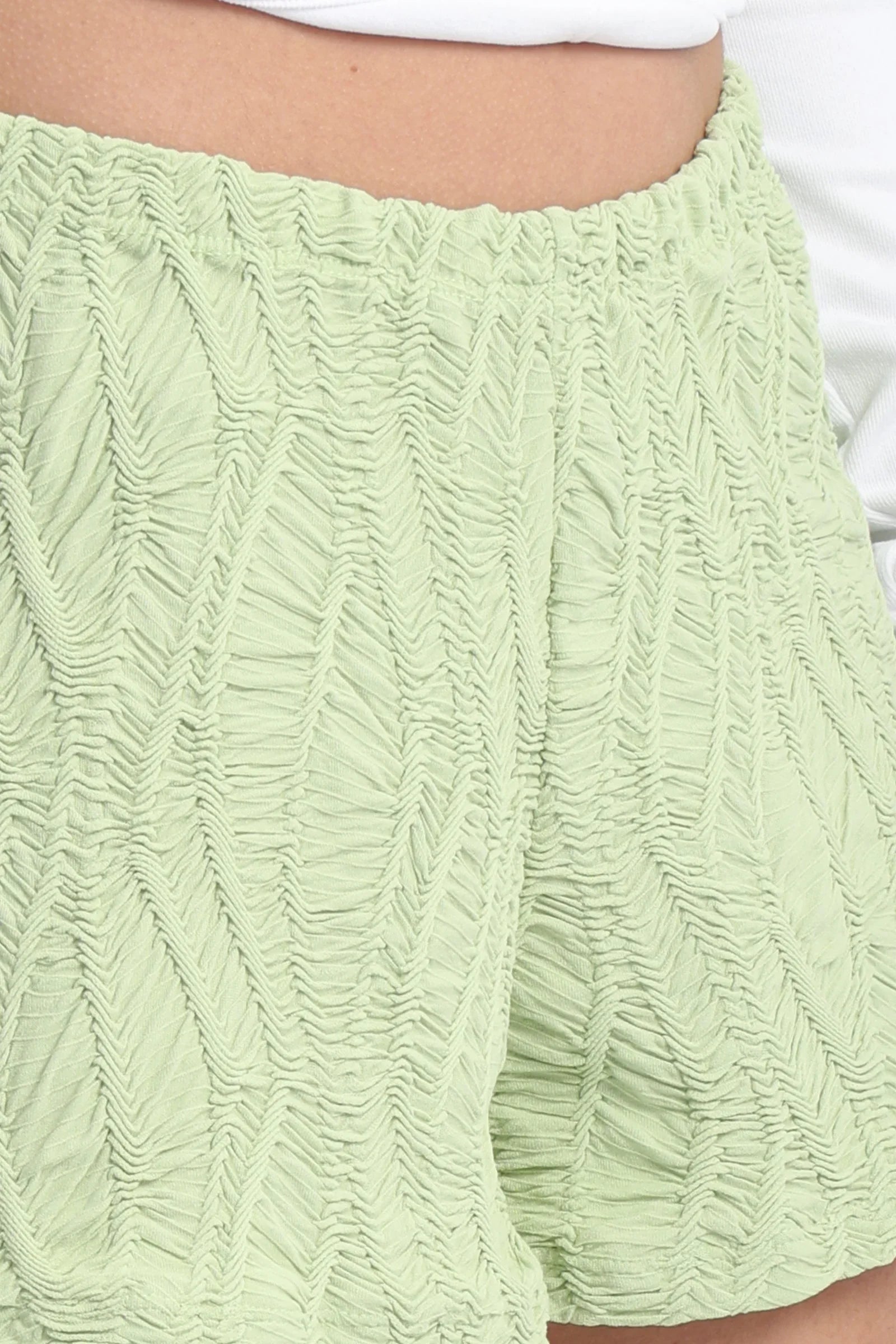Ribbed Beach Shorts