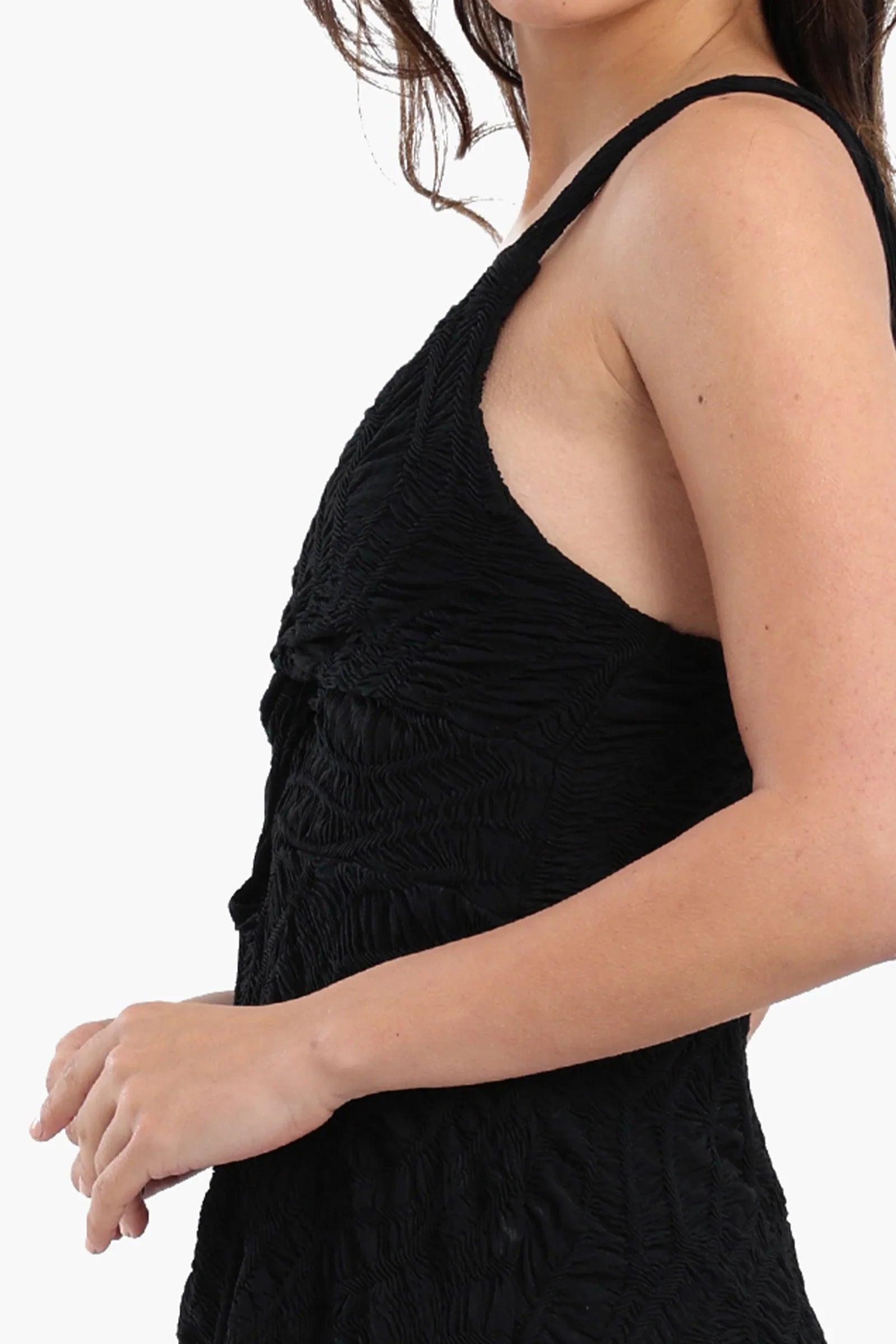Jacquard Textured Beach Dress