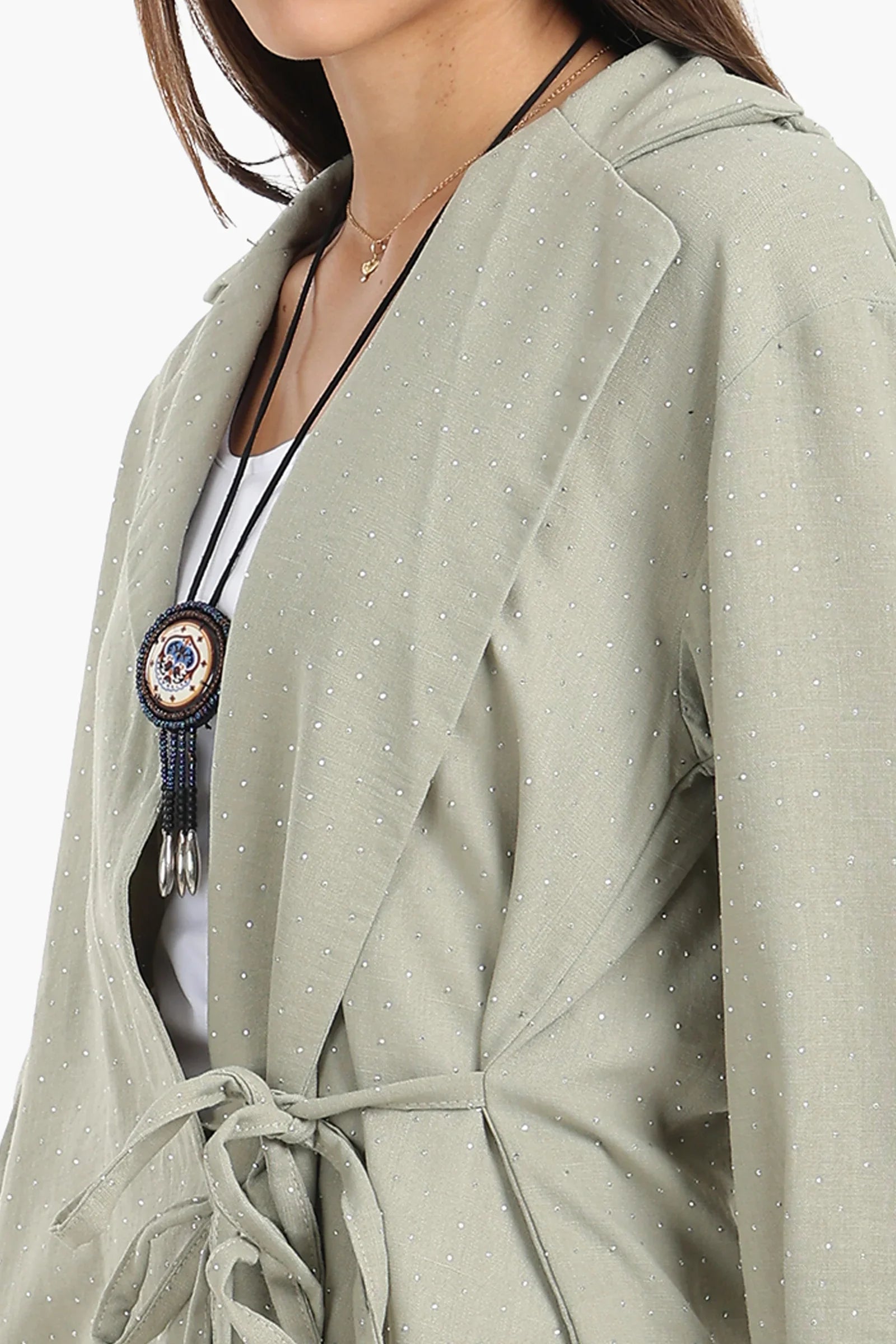 Flowy Wrap Cardigan Top